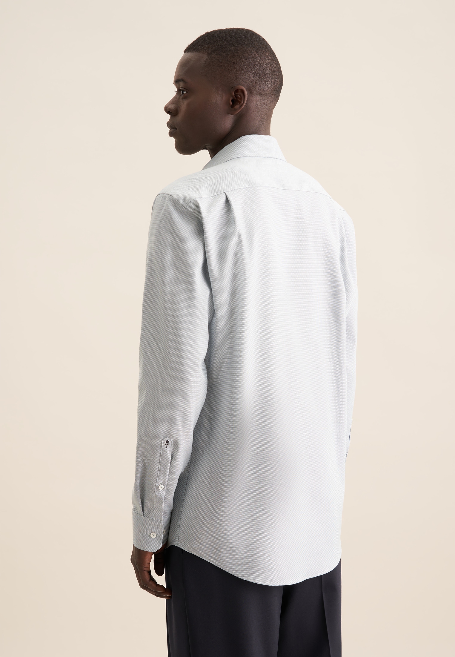 seidensticker Businesshemd »Regular« Regular 1/1 Kentkragen Struktur