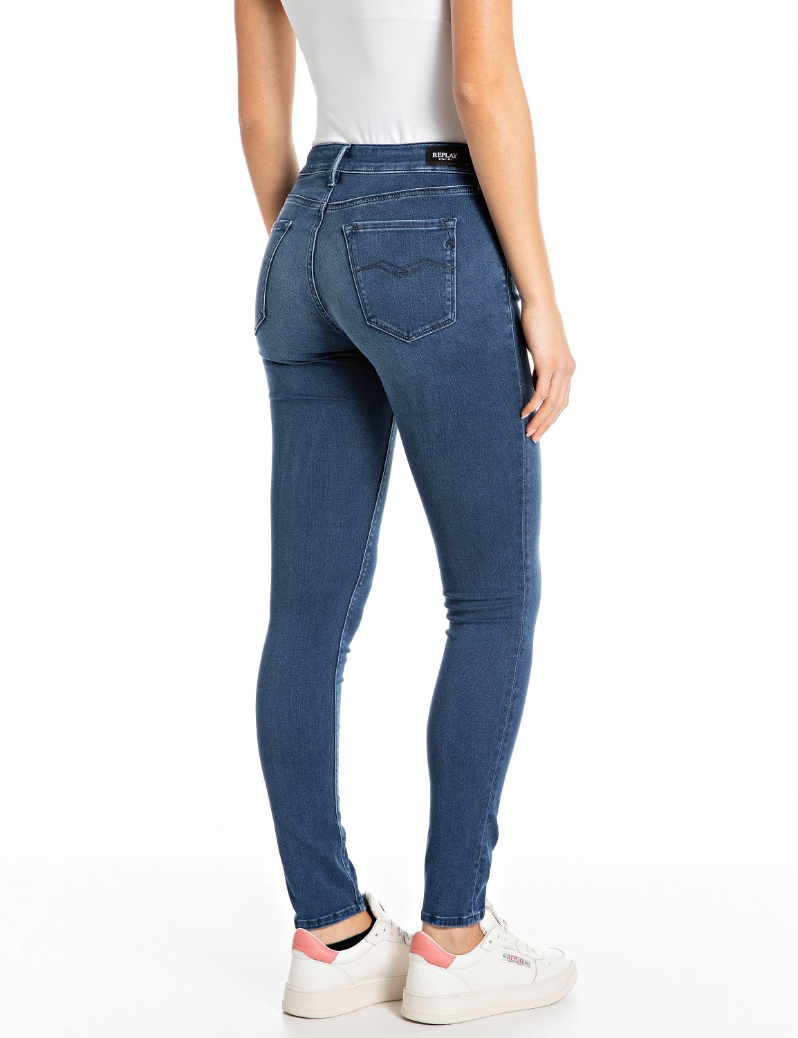 Replay 5-Pocket-Jeans »NEW LUZ Skinny Fit«, in Ankle-Länge