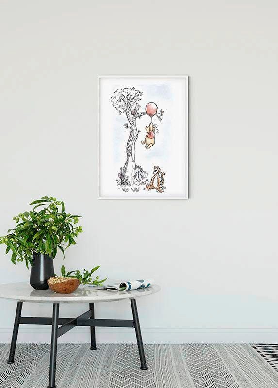 Komar Poster Pooh Hang on«, (1 St.), Schlafzimmer, Disney, Kinderzimmer, kaufen »Winnie Wohnzimmer