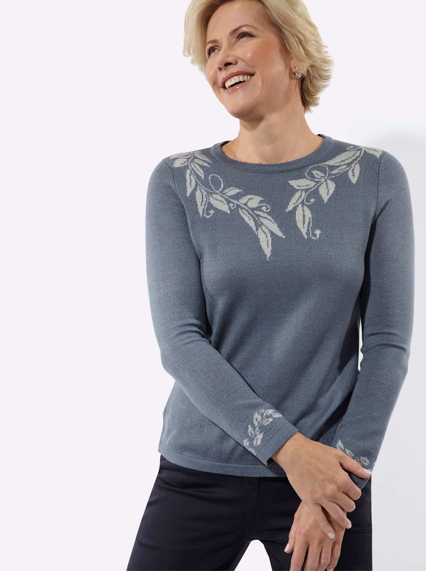 Classic Basics Rundhalspullover »Stehkragen-Pullover«