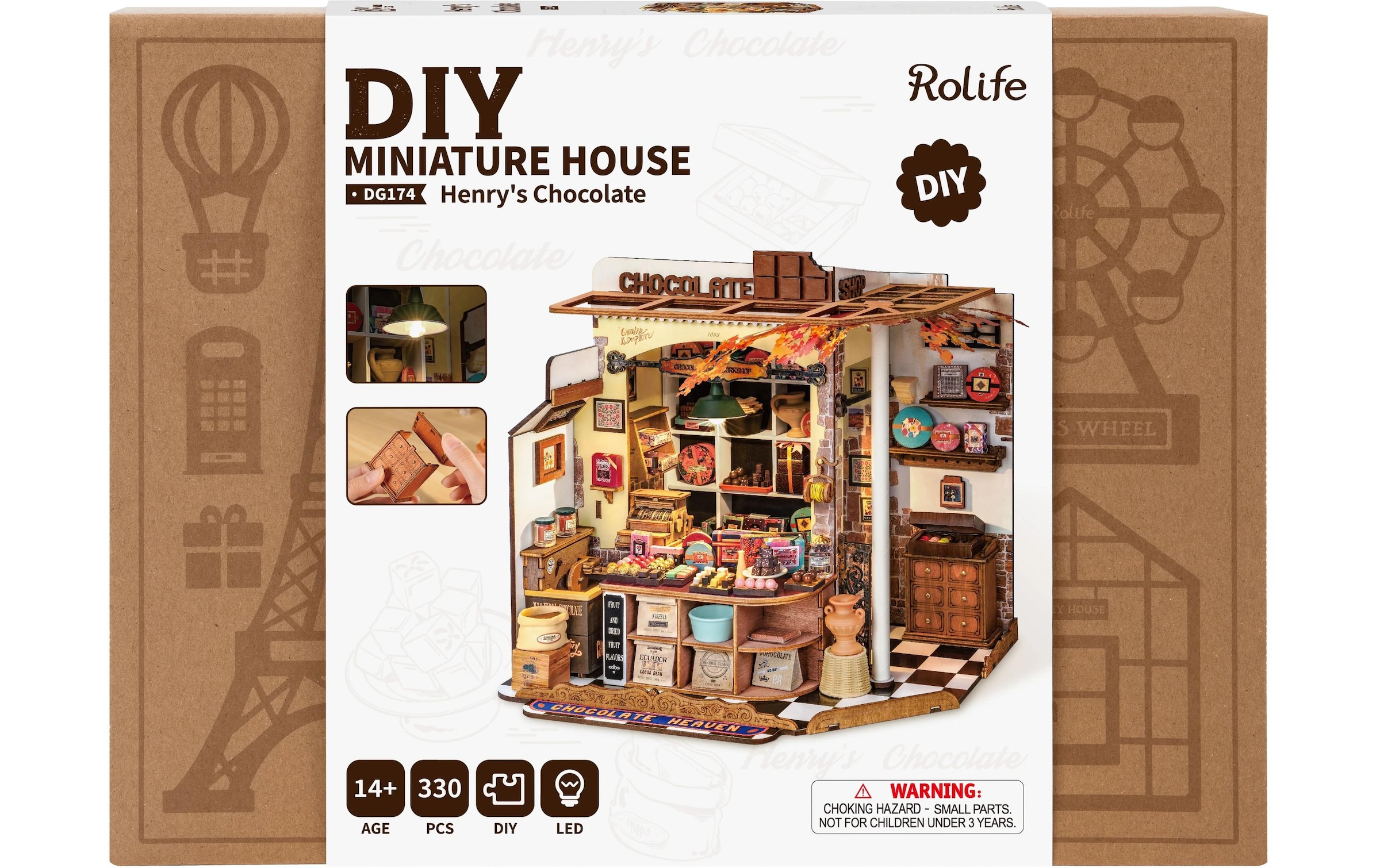   Modellbausatz »RoboTime Henry's Chocolate«