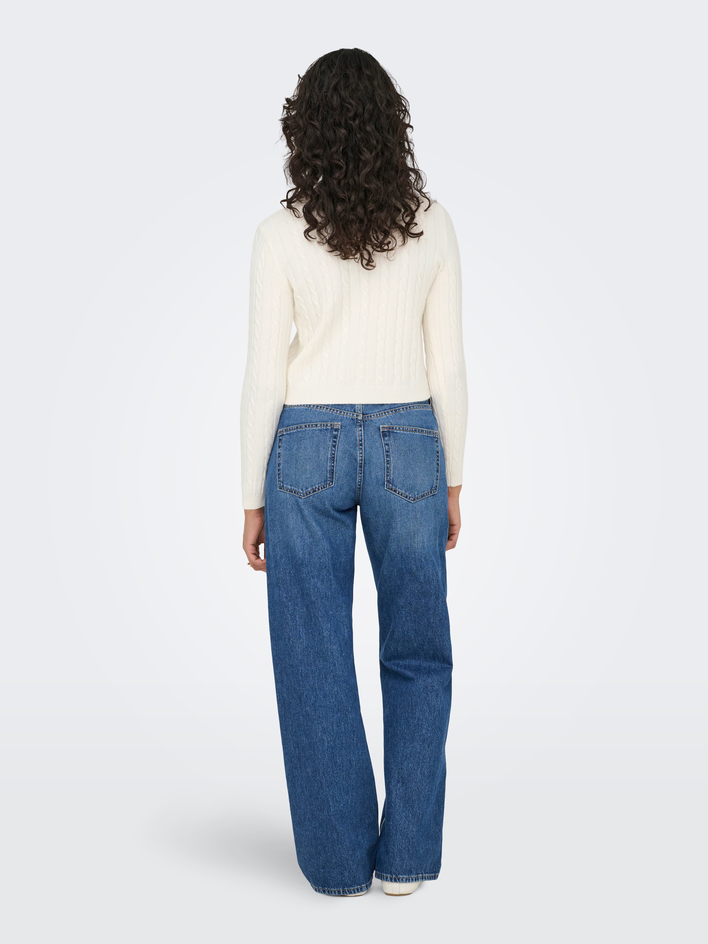 ONLY Strickjacke »ONLKATIA LS CABLE BUTTON CARDIGAN CC KNT«