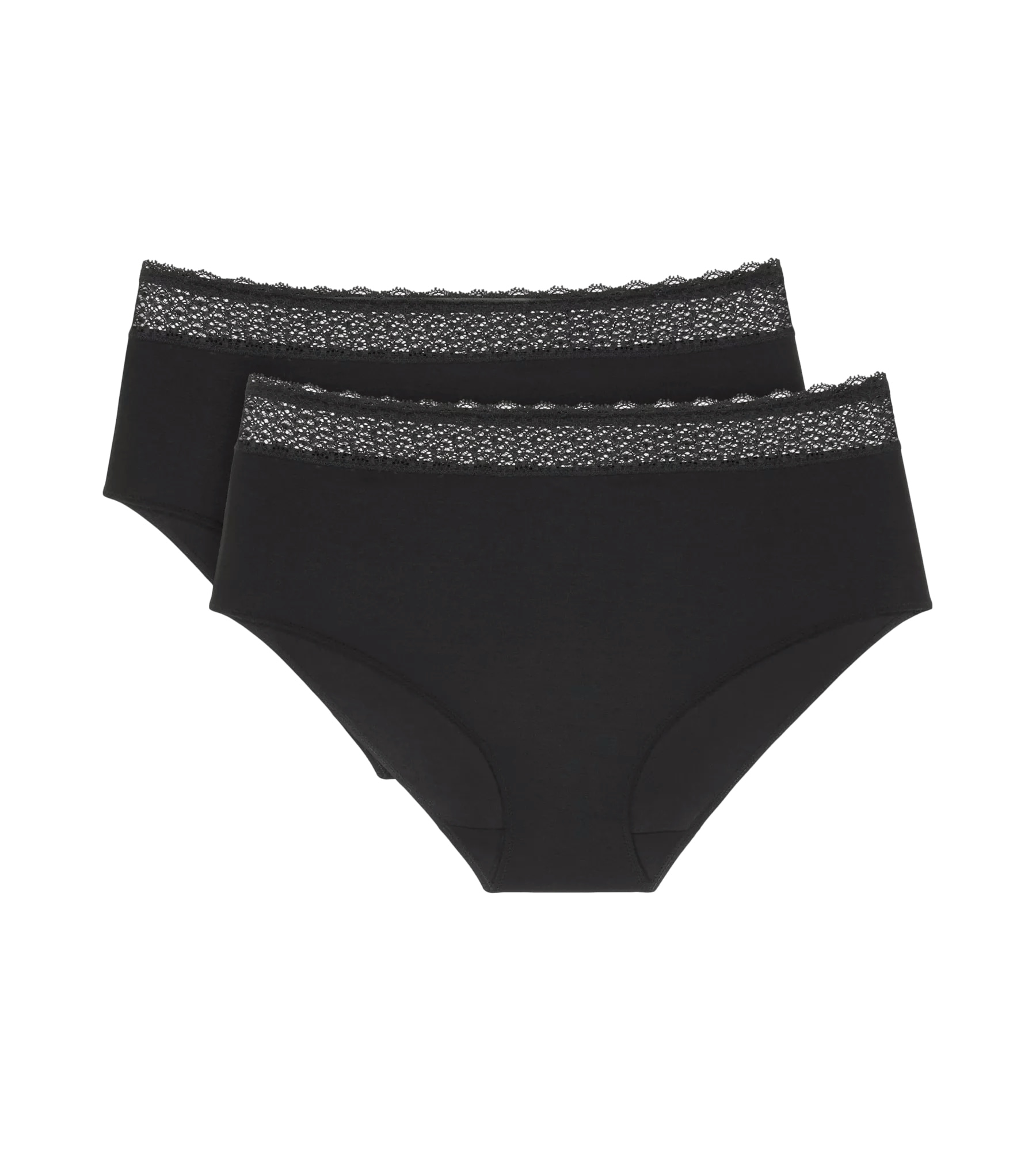 Image of Triumph Midislip "Feel of Modal" 2er Pack, sehr weich, elastischer Bund mit Spitze, leicht