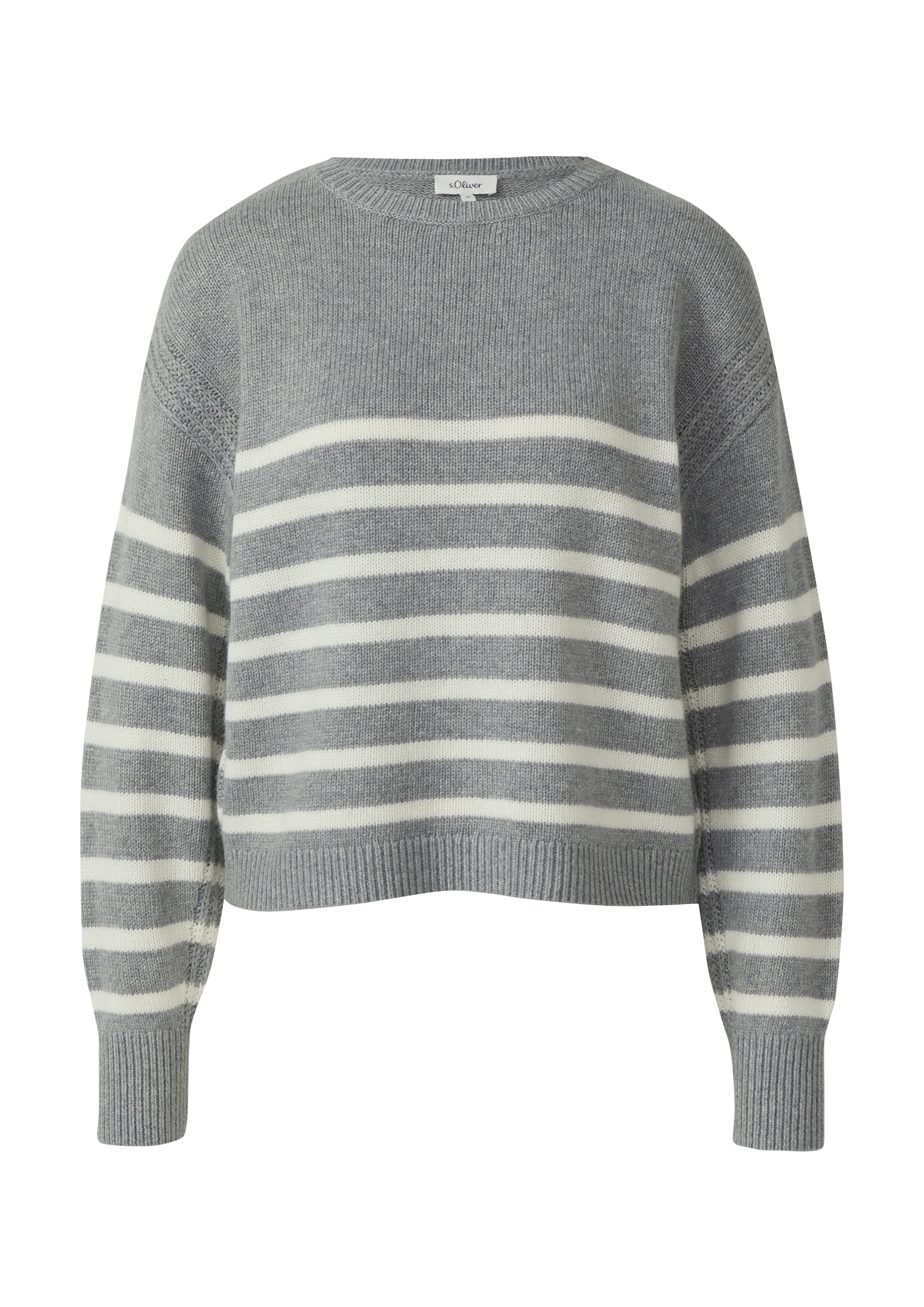 s.Oliver Strickpullover Relaxed Fit, mit Raglanärmeln
