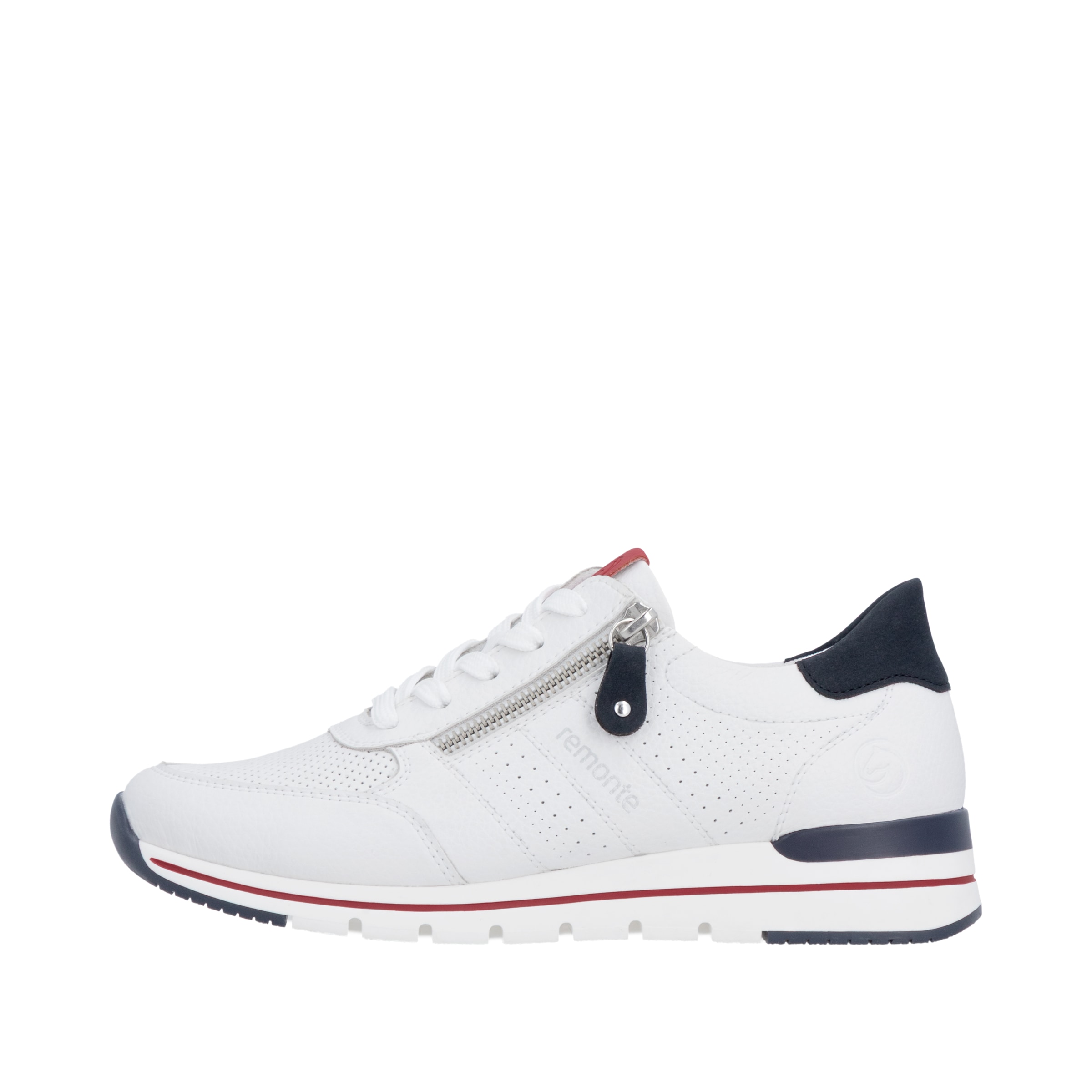Remonte Baskets compensées  avec semelle intérieure rembourrée, chaussure de loisir, chaussure basse, chaussure à lacets