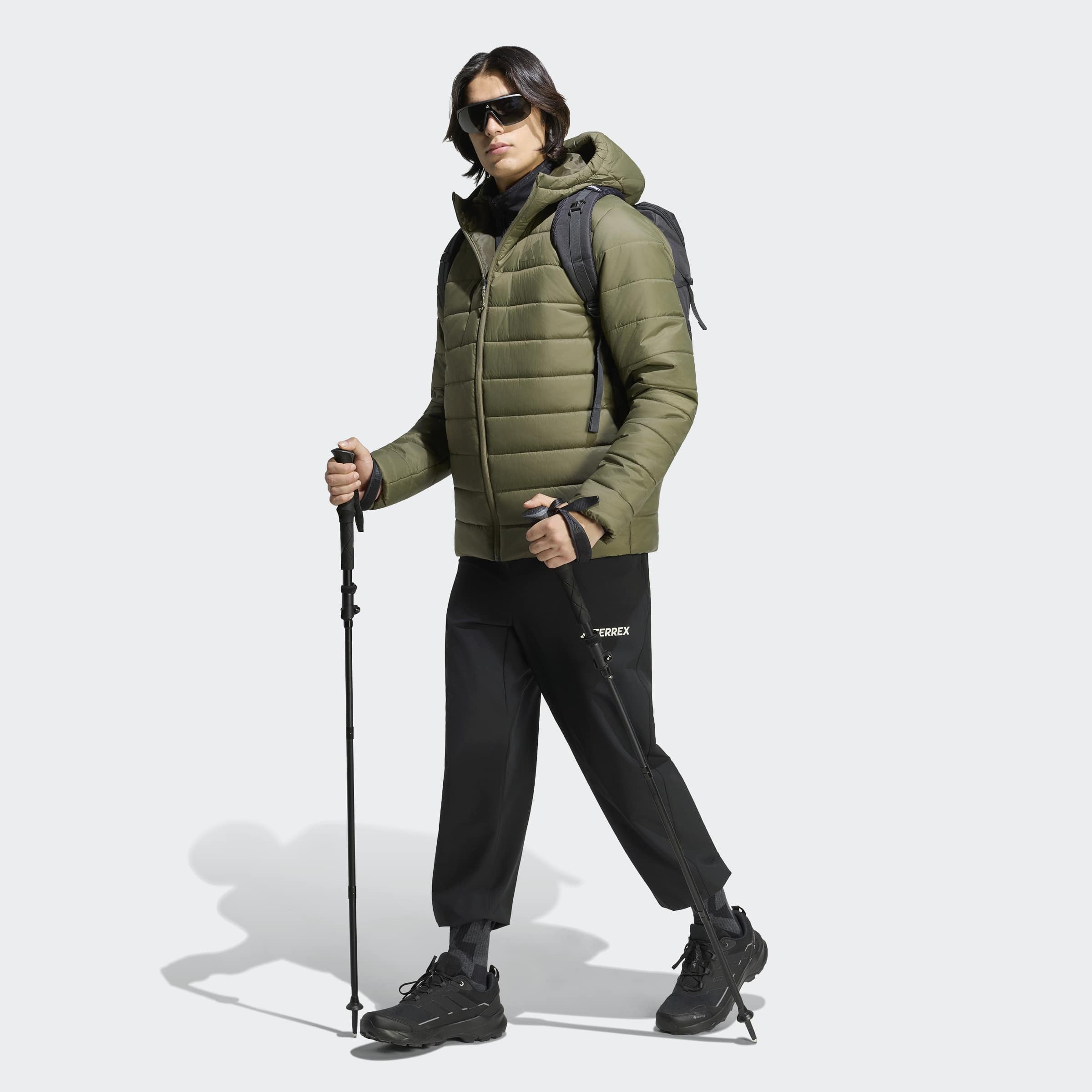 adidas TERREX Steppjacke »MULTI ESSENTIALS CLIMAWARM, ISOLIEREND« mit Reissverschluss, aus Polyamid