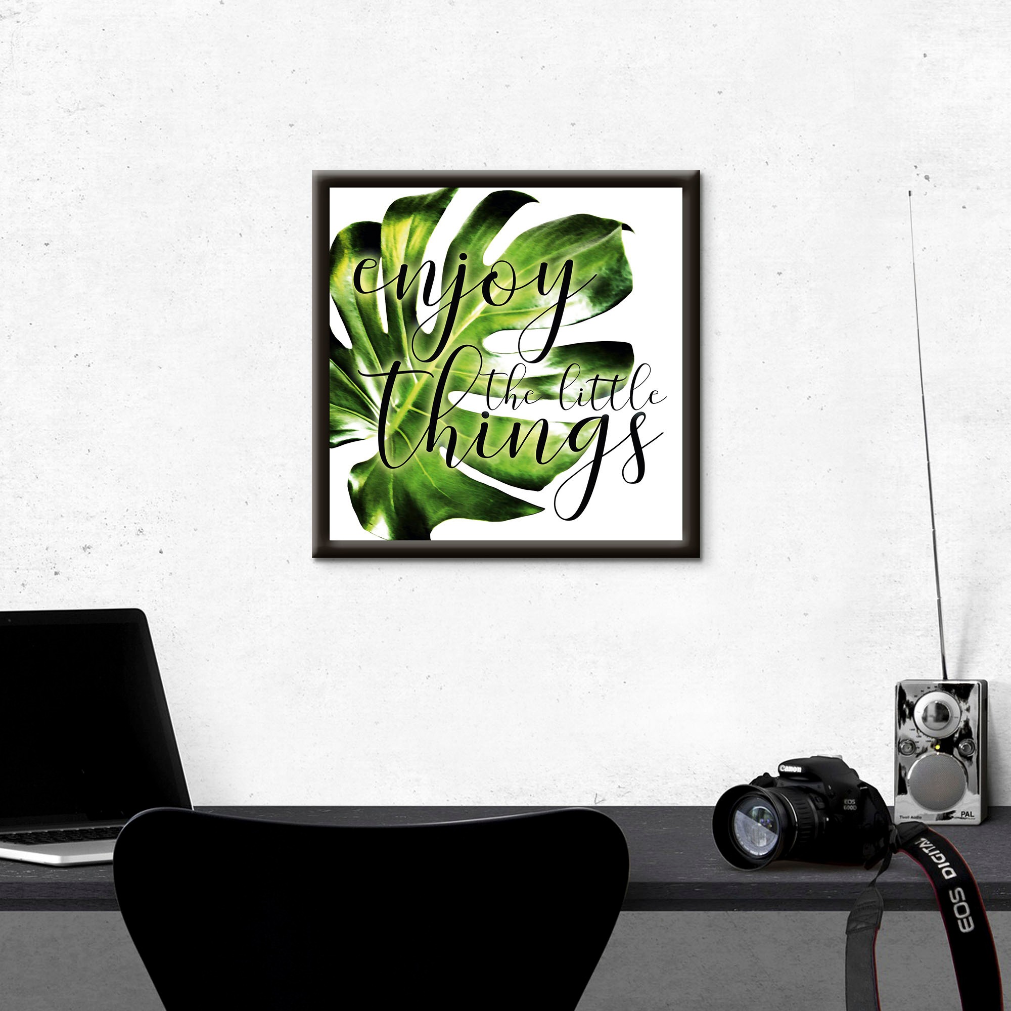 Artland Wandbild »Geniesse die kleinen Dinge«, Sprüche & Texte, (1 St.)