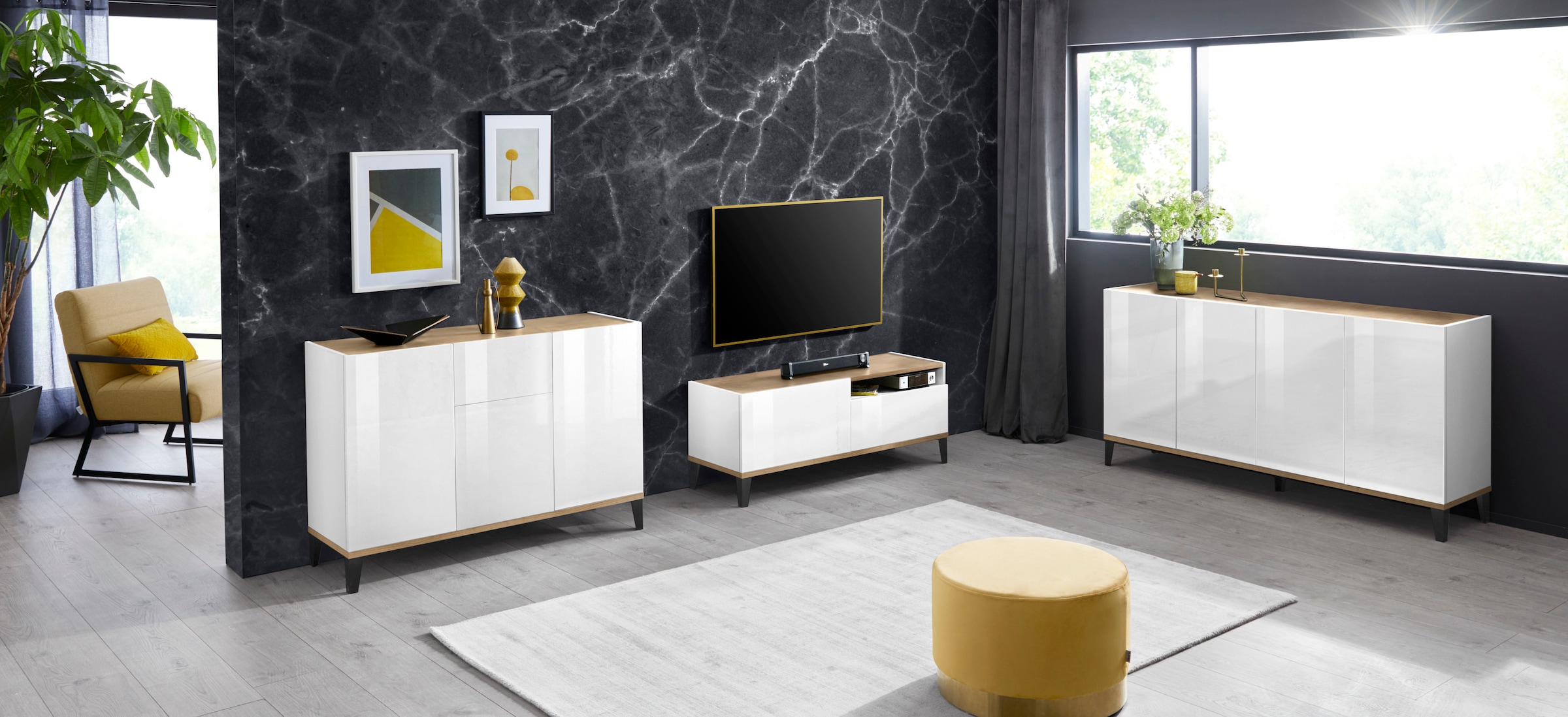 INOSIGN Sideboard »Sunrise«, Breite 160 cm