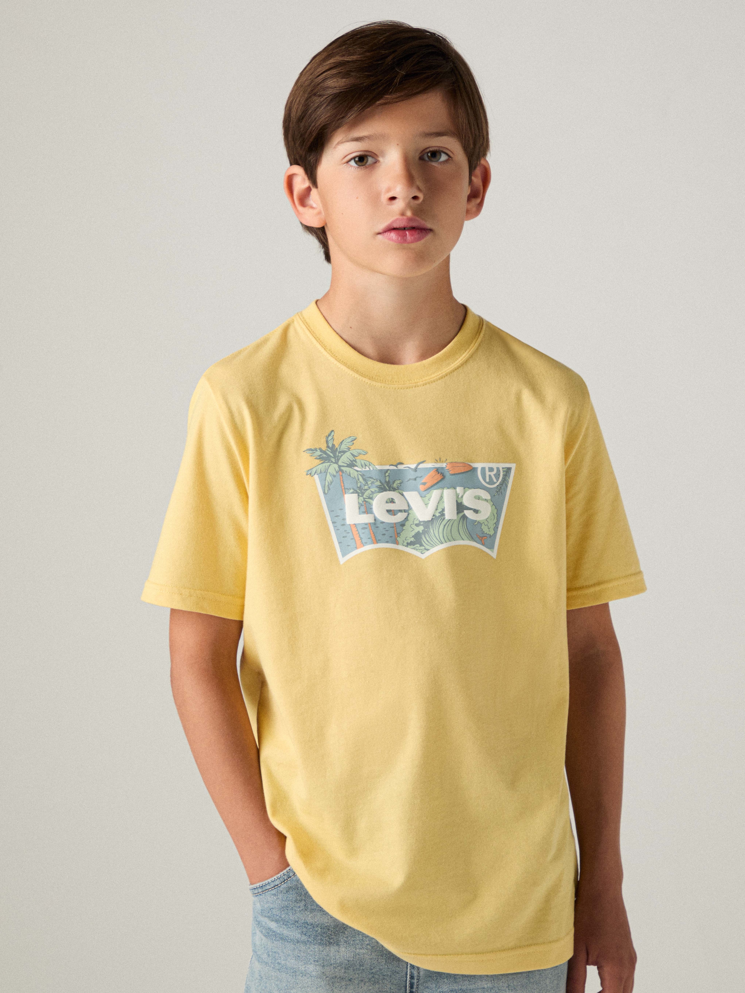 Image of Levis Kids T-Shirt "LVB HIGH TIDE BATWING TEE" for Boys, mit Front-Print