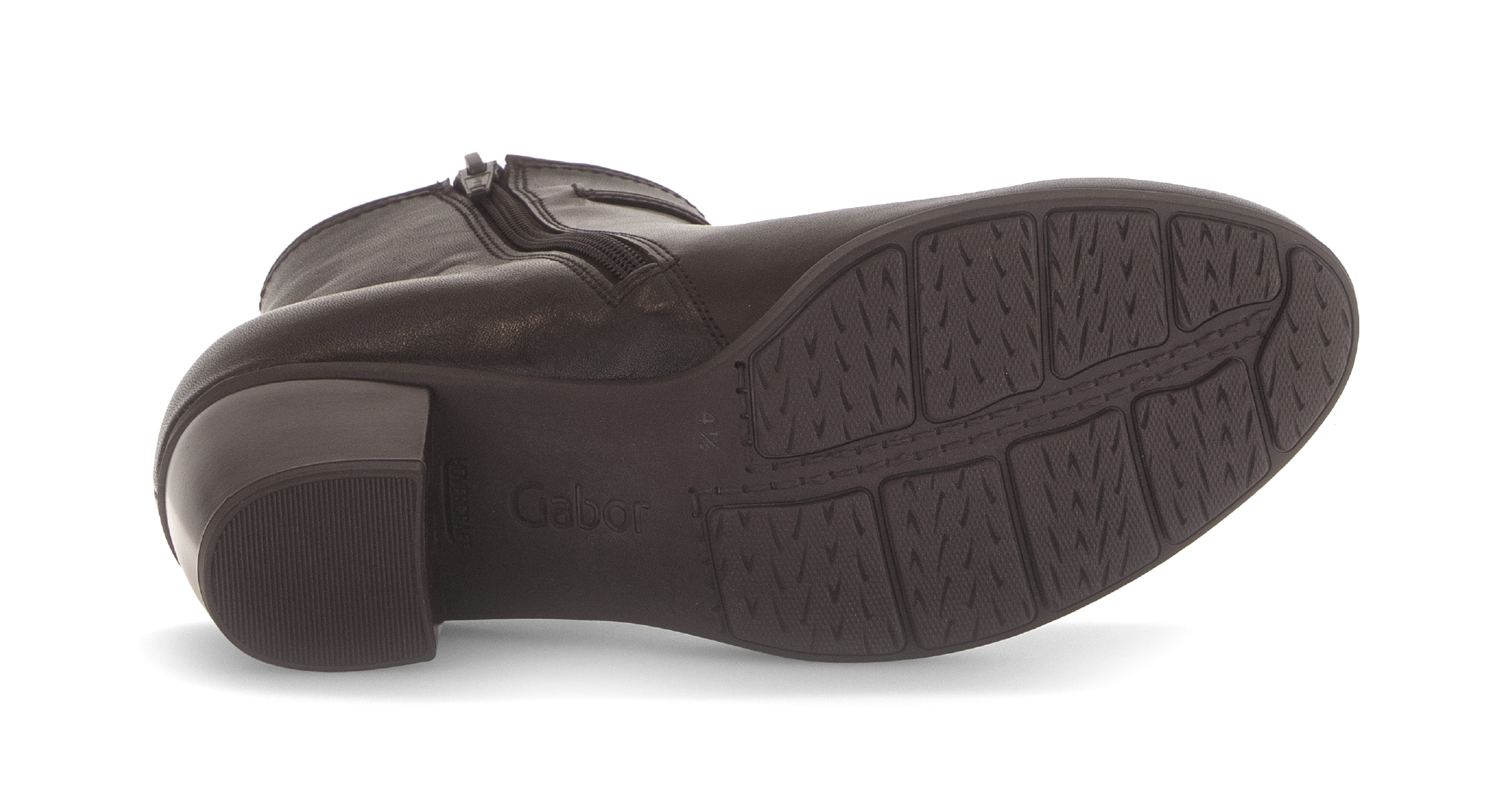 Gabor Stiefelette  , Trichterabsatz, Ankleboots mit Hovercraft Luftkammer-Laufsohle