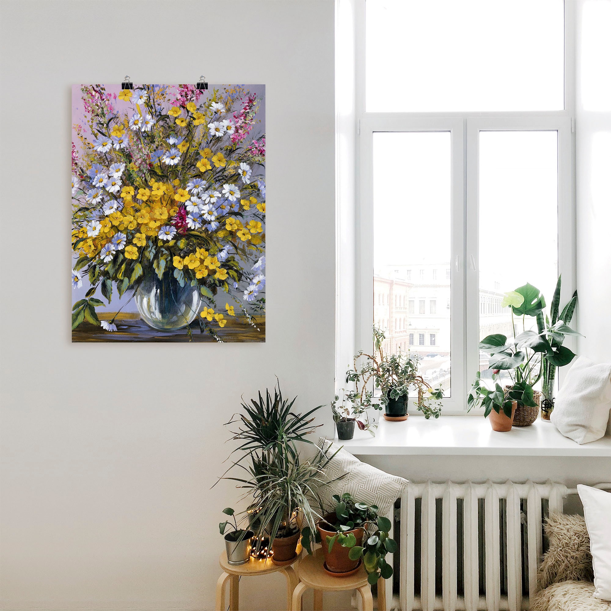 Artland Poster »Gemischter Strauss« Blumen 1 Stk. tlg. ohne Rahmen