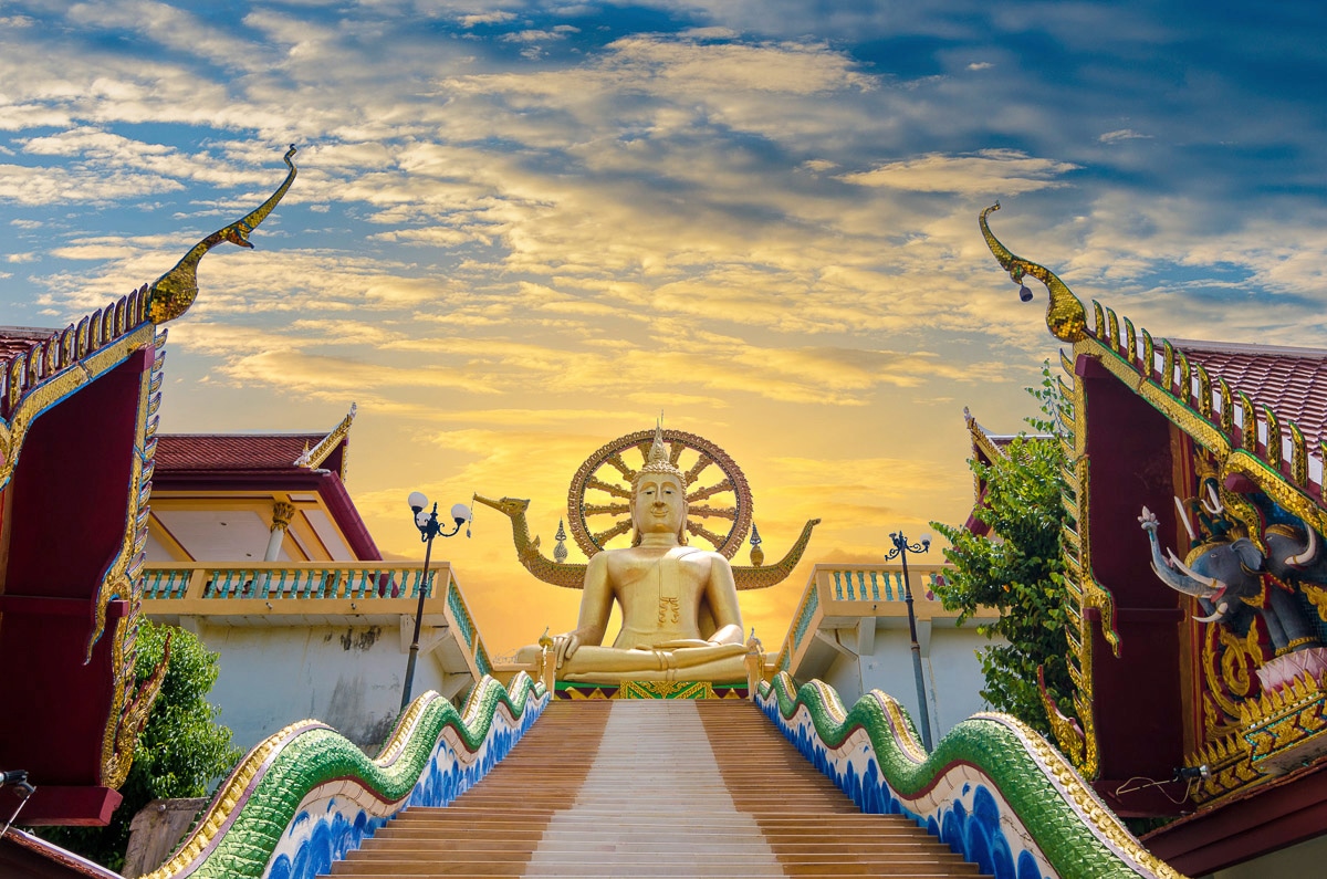 Image of Papermoon Fototapete "Buddah palast"