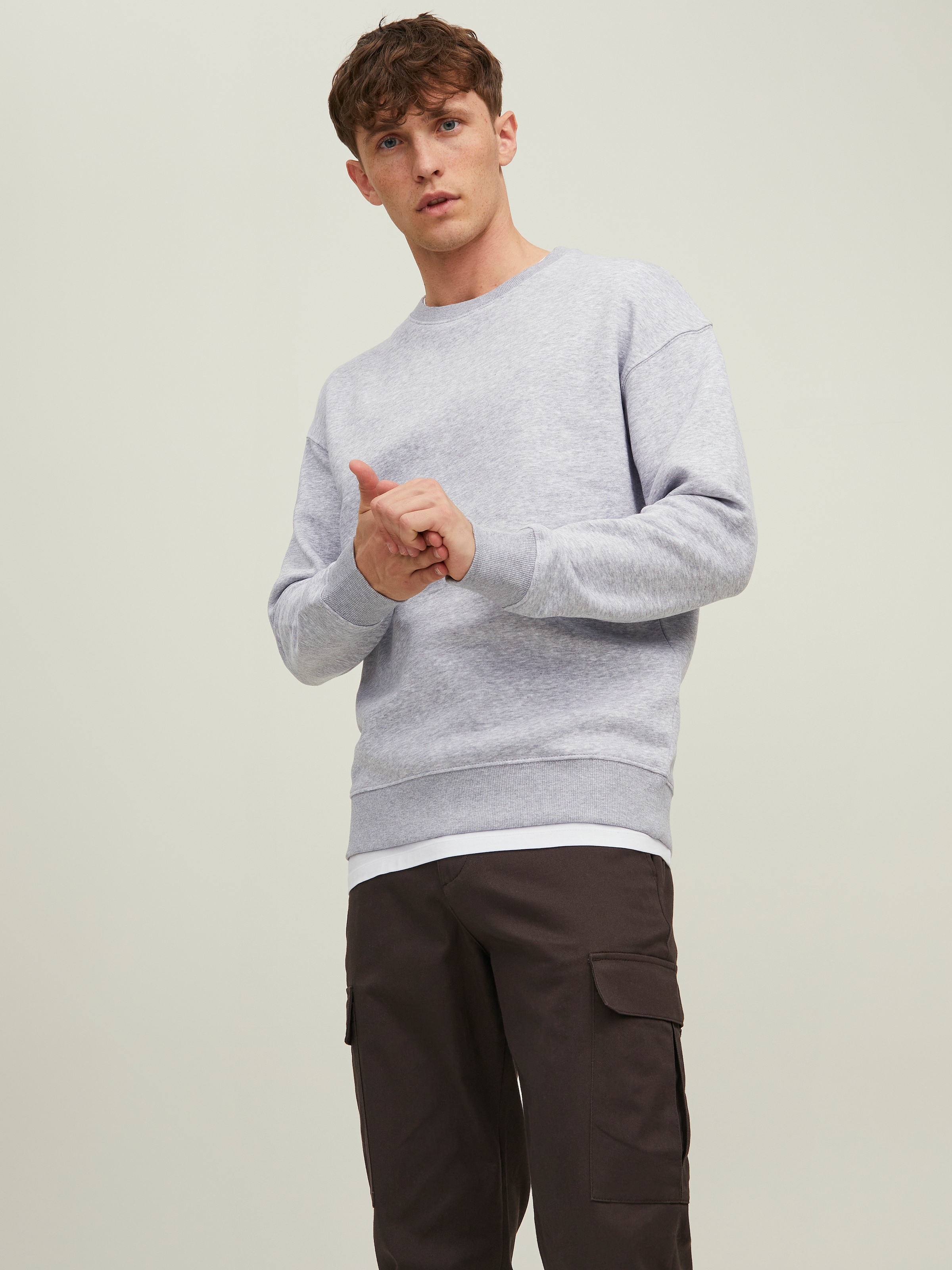 Image of Jack & Jones Sweatshirt "JJESTAR BASIC SWEAT CREW NECK NOOS"
