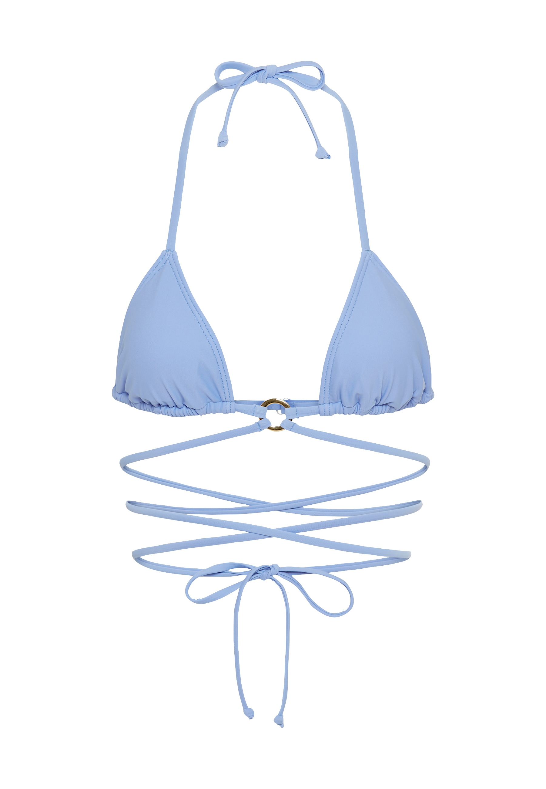LSCN by LASCANA Triangel-Bikini-Top »Gina«, mit langem Bindeband