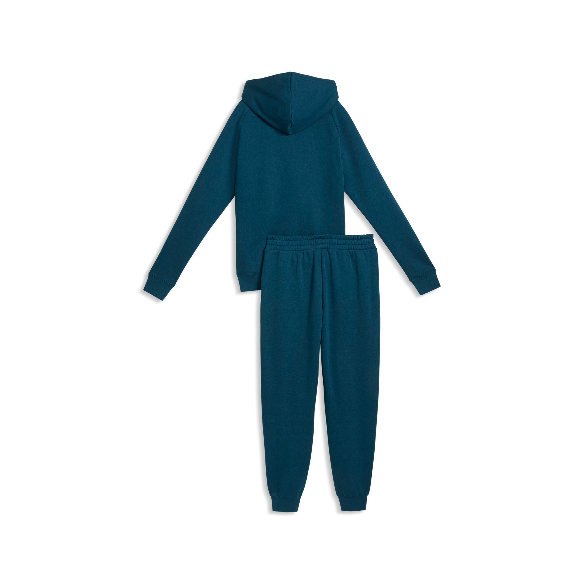 PUMA Combinaison d'entraînement »HOODED SWEAT SUIT FL CL« 2 ensemble deux pièces, avec capuche, en coton et polyester, coupe régulière,