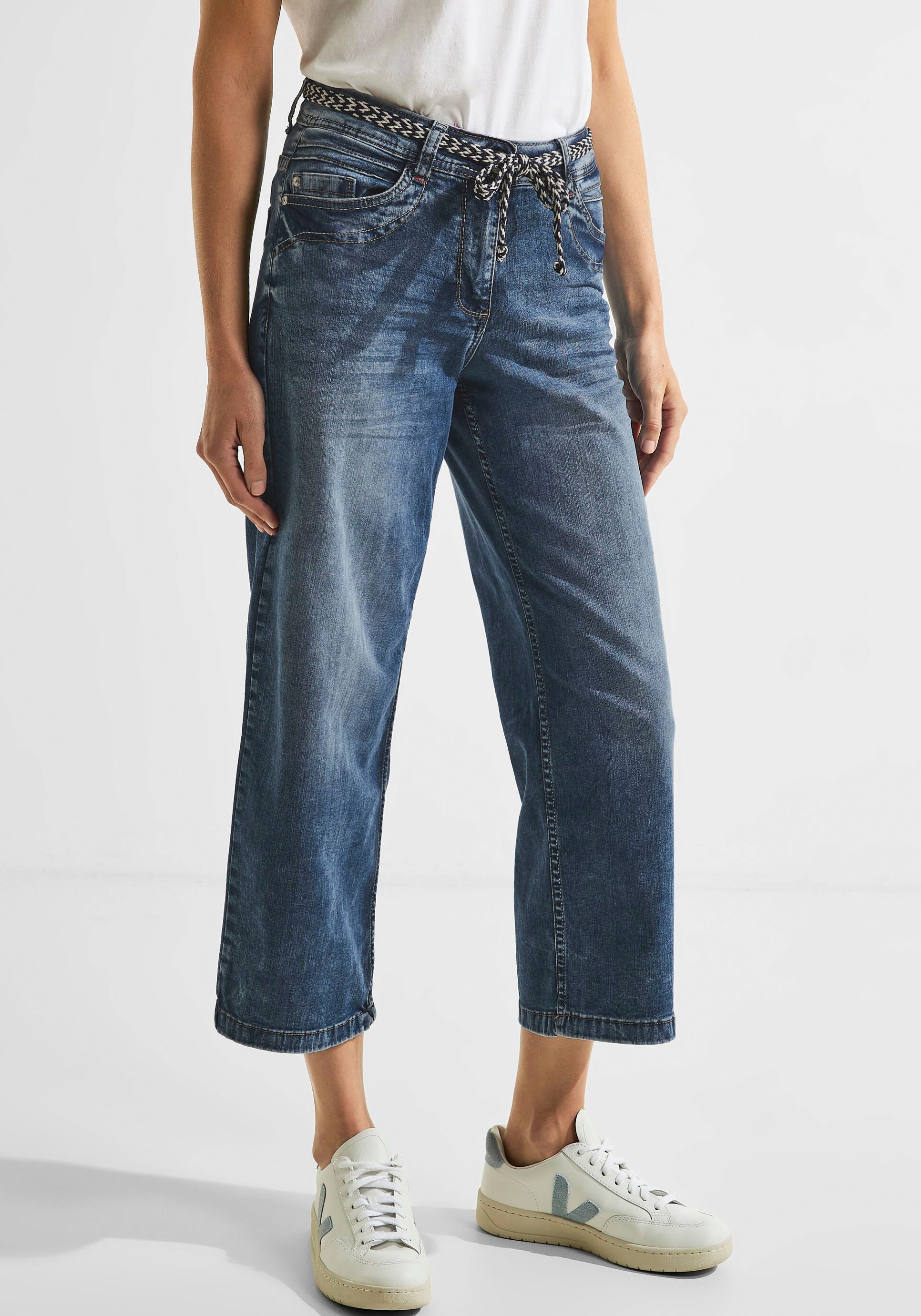 Cecil klassischen 7/8-Jeans, im un à prix Five-Pocket-Stil Commander bon