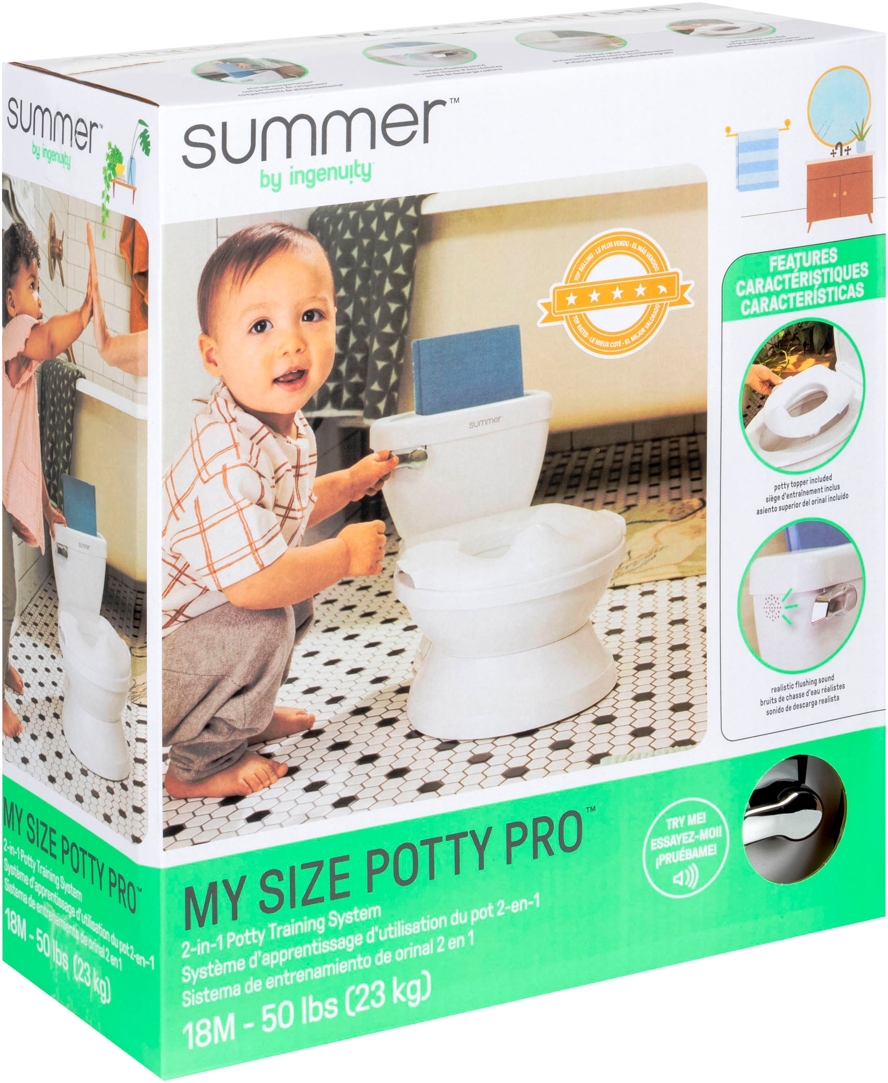 ingenuity Toilettentrainer »My Size Potty Pro™«