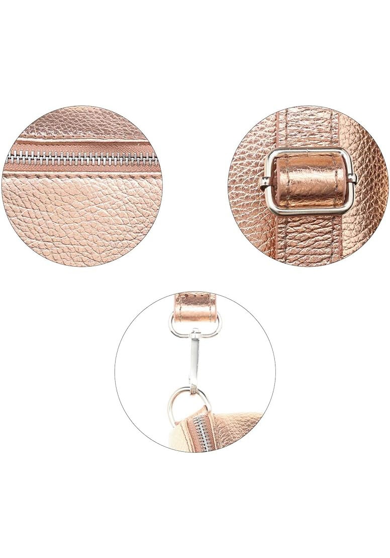 Zwillingsherz Umhängetasche »Crossbody Bag Leder«, Umhängetasche mit Reissverschluss