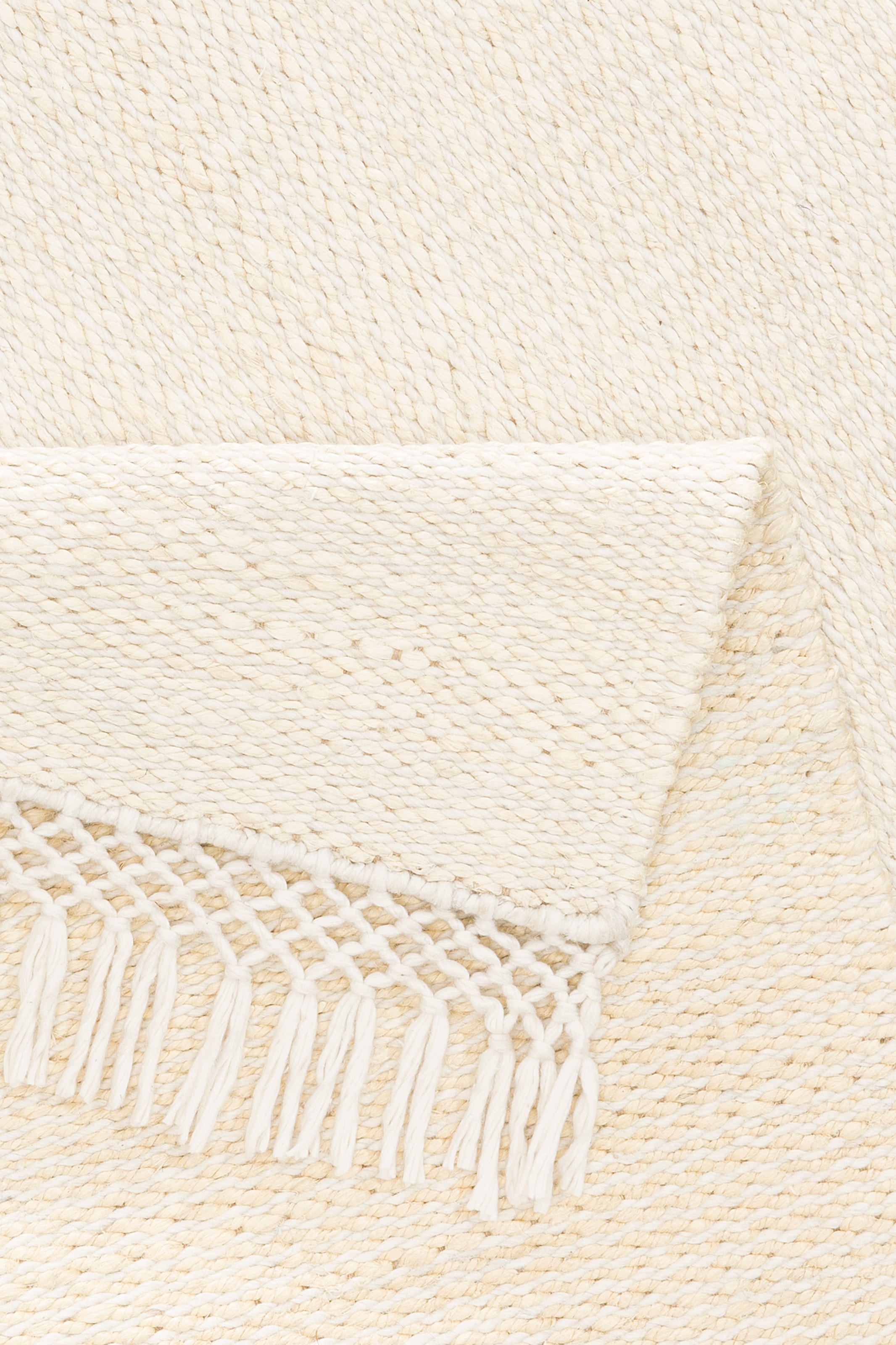 Home affaire Teppich »Amba«, rechteckig, 6 mm Höhe, flache Teppiche, Wendeteppich, Uni Farben, Wohnzimmer, Esszimmer