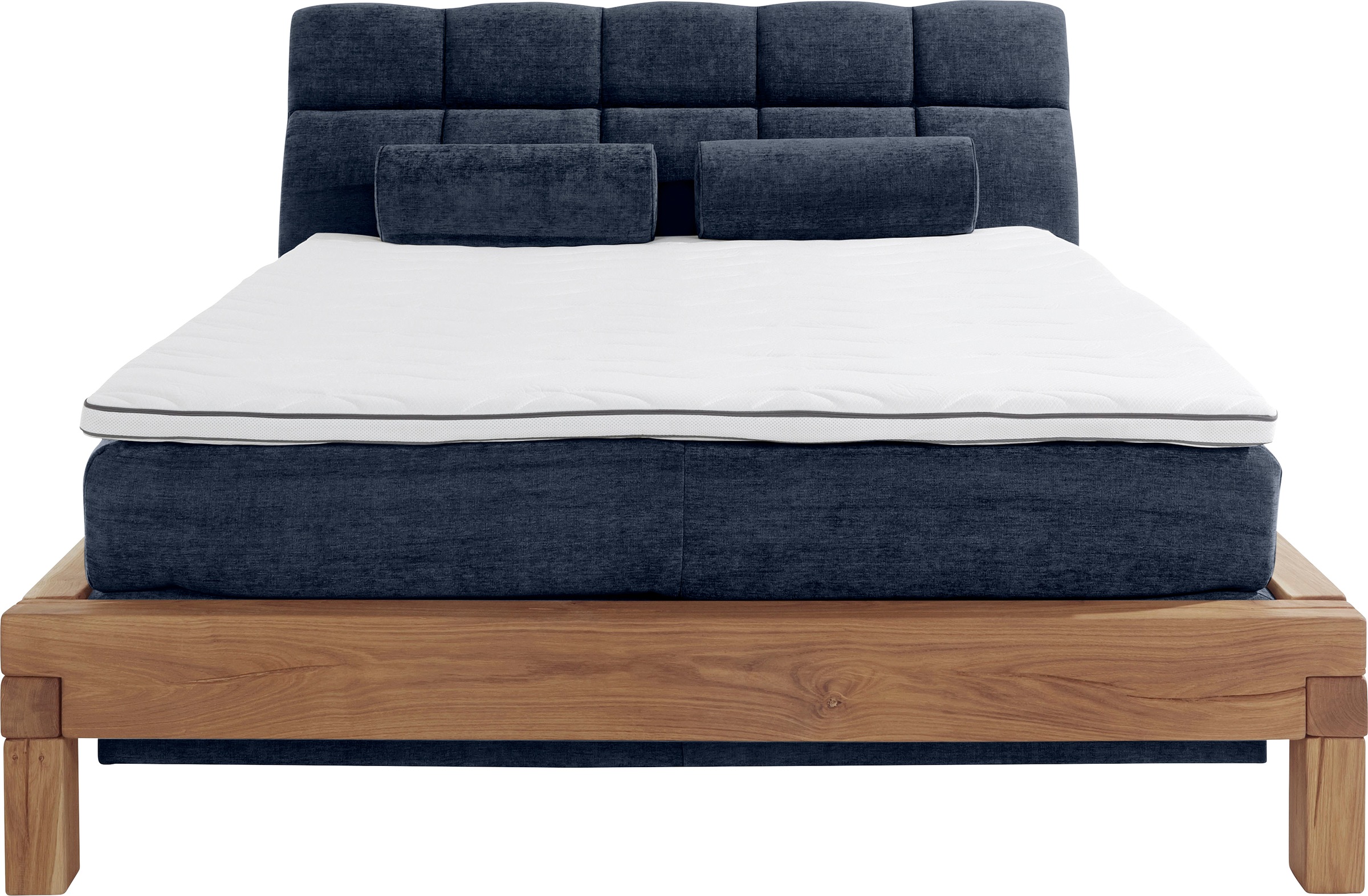 Home affaire Boxspringbett »Villads« Liegefläche: 160/200 cm aus Balkeneiche, Inside-Boxspring-Unterbau