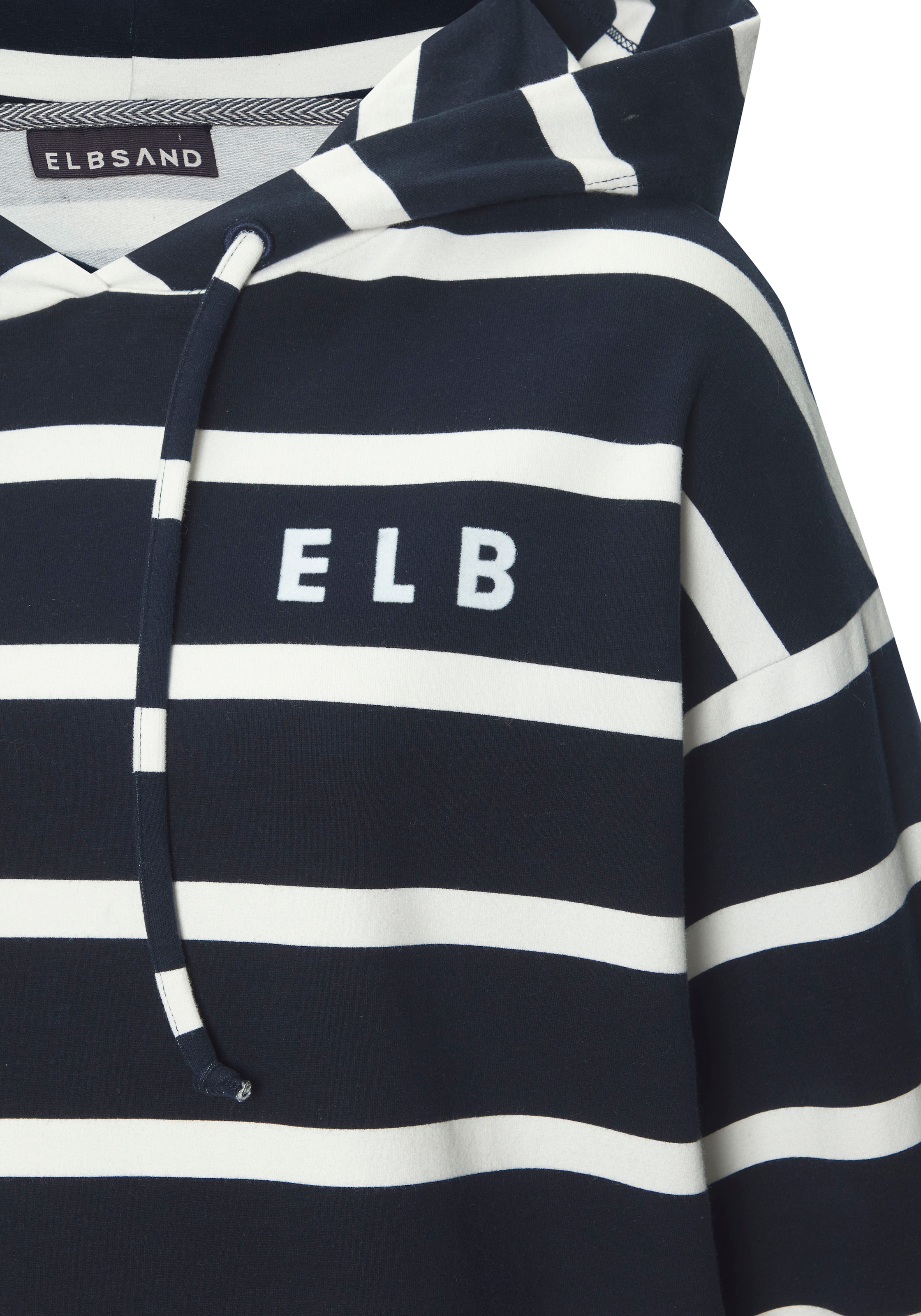 Elbsand Kapuzensweatshirt, mit Logoprint