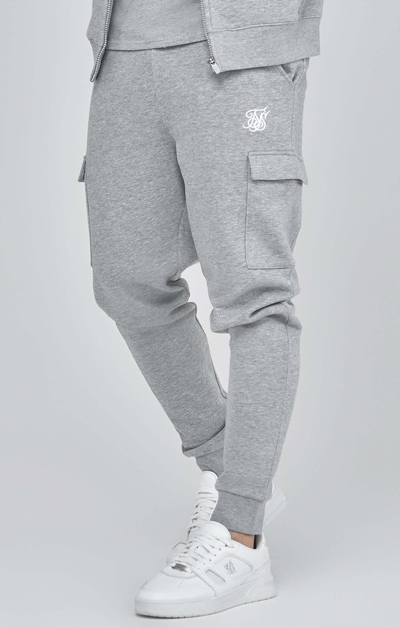 Siksilk Jogginghose »Siksilk Jogginghosen Essentials Cargo Joggers«