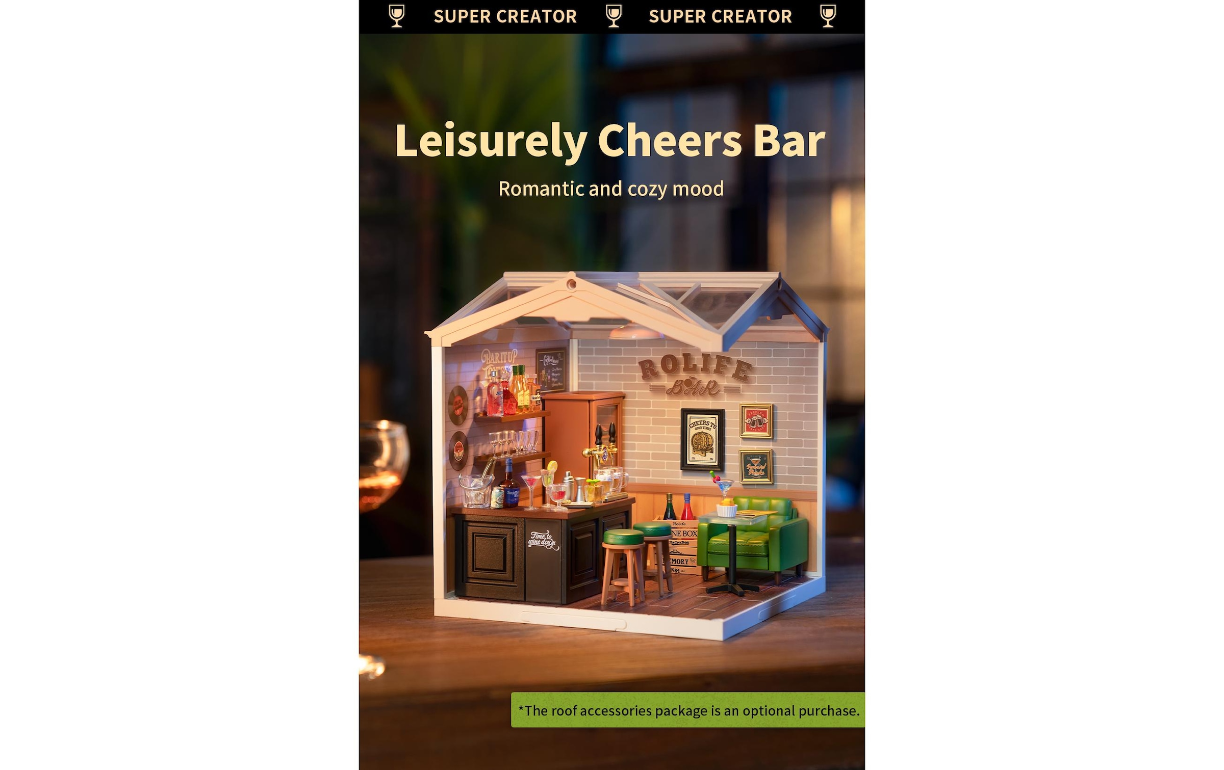   Modellbausatz »RoboTime Leisurely Cheers Bar«