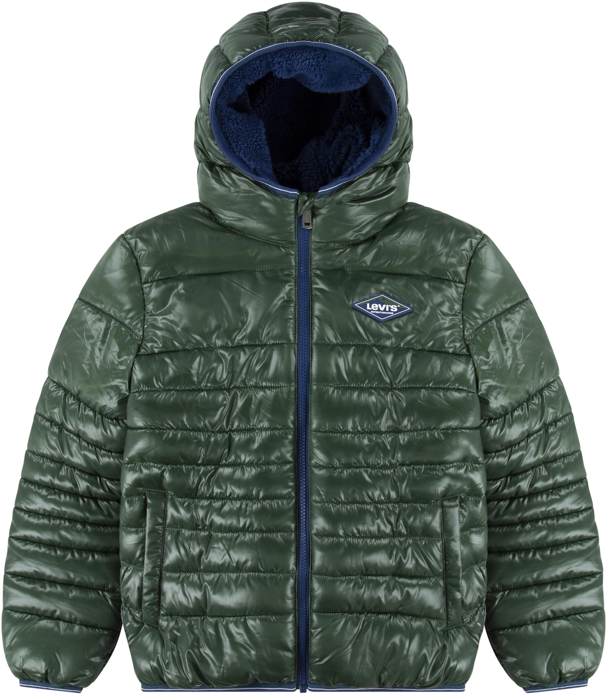 Image of Levis Kids Steppjacke "SHERPA LINED MDWT PUFFER JACKET" mit Kapuze for Boys mit Kapuze