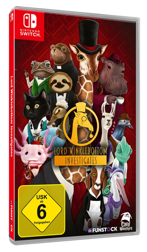 PQube Spielesoftware »Lord Winklebottom Investigates«, Nintendo Switch