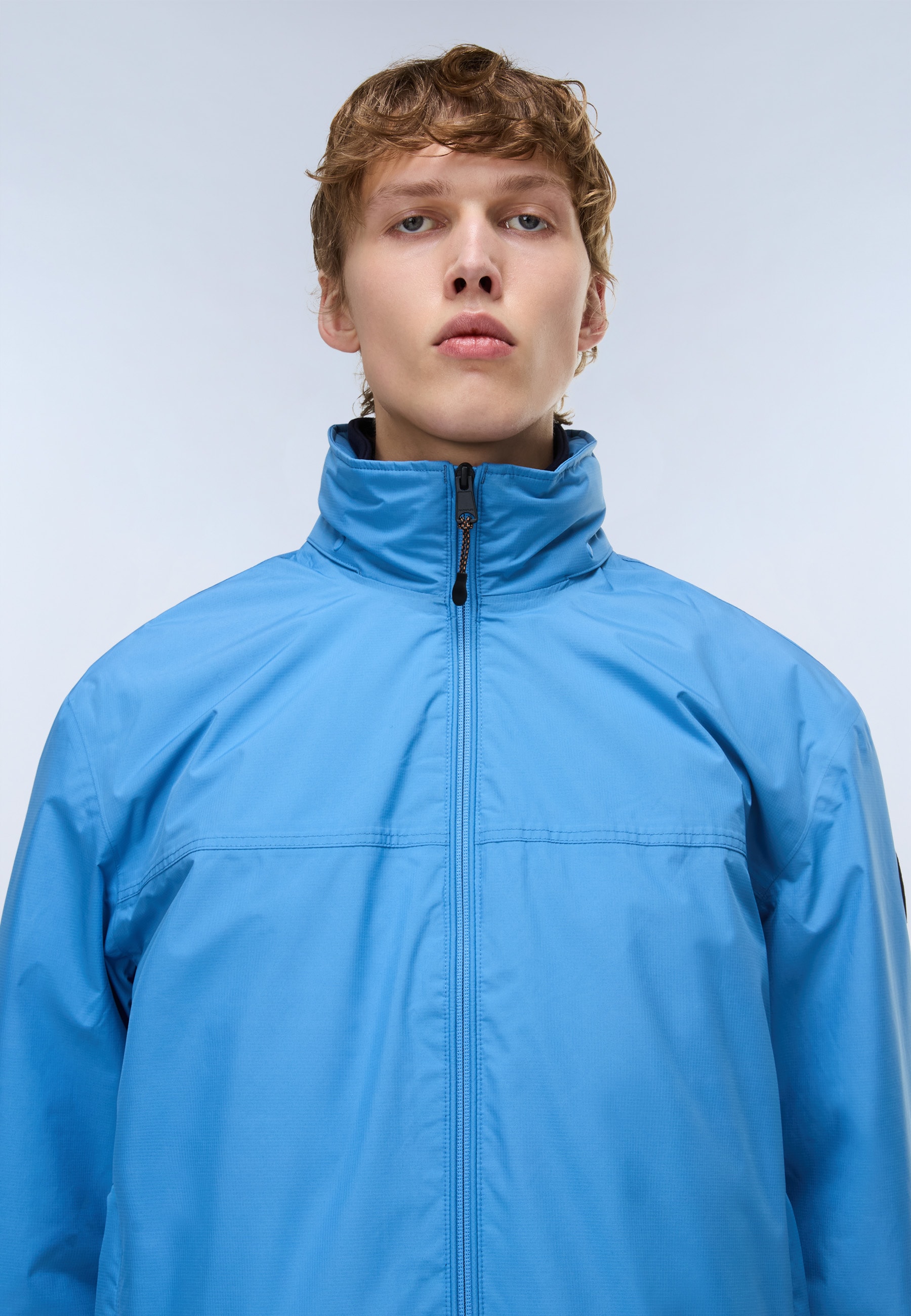 Napapijri Windbreaker sportlicher Stil, mit Reissverschluss, für Sport und Freizeit