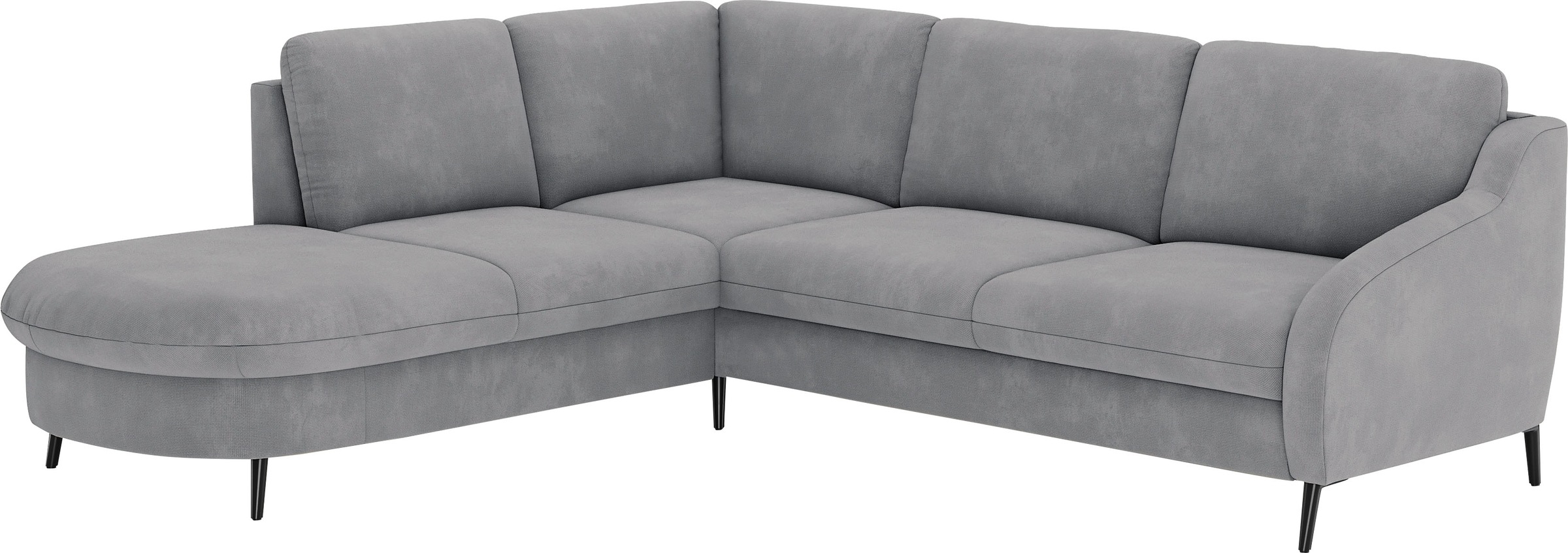 sit&more Ecksofa »Soul L-Form«, wahlweise mit Bettfunktion und Bettkasten oder Schubkasten