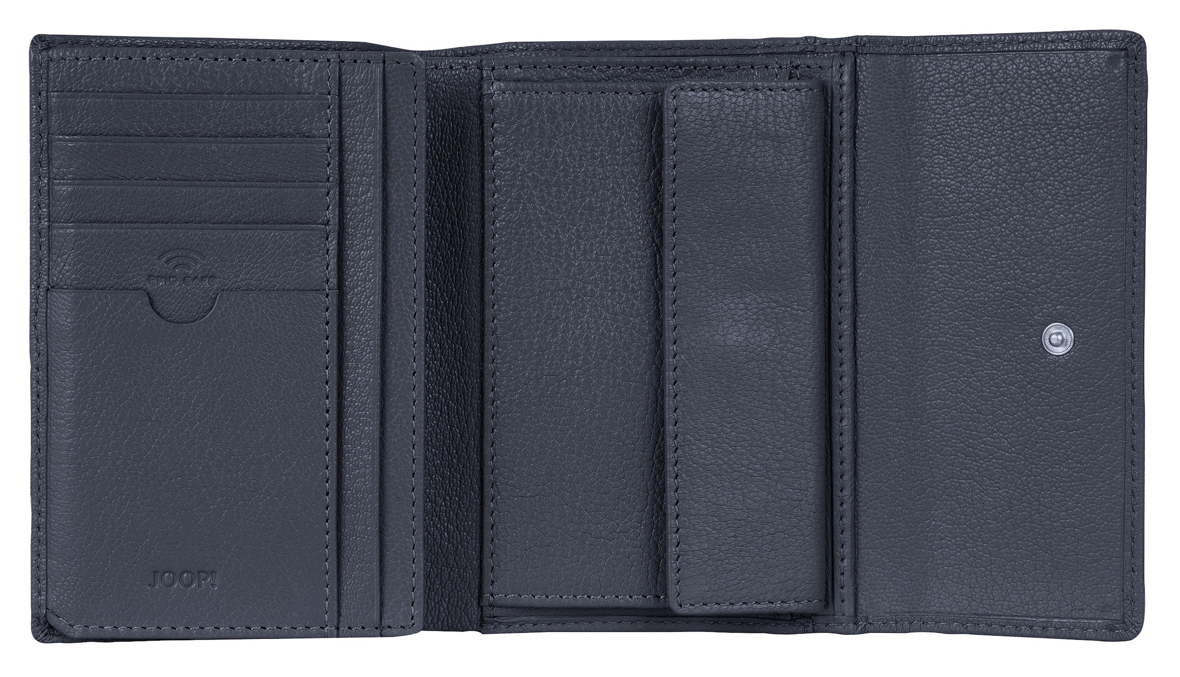 JOOP! Geldbörse »lantea cosma purse mh10f« aus Ziegenleder, mit weichem Innenmaterial aus Baumwolle