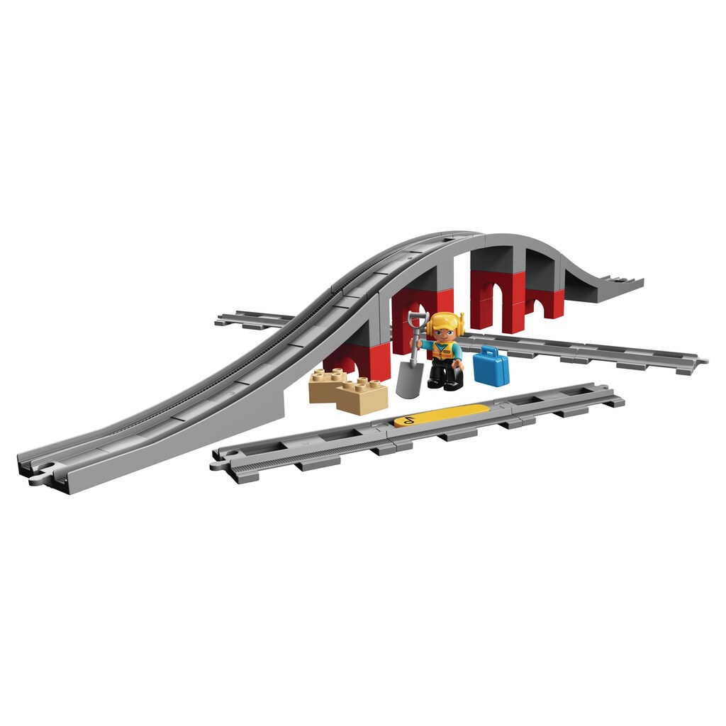 LEGO® Konstruktionsspielsteine »Eisenbahnbrücke«
