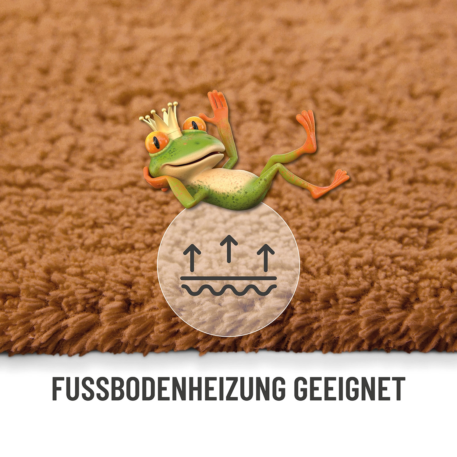 Wecon home Basics Badematte »Erik« Höhe 20 mm waschbar, rutschfest, sehr weich, strapazierfähig, pflegeleicht
