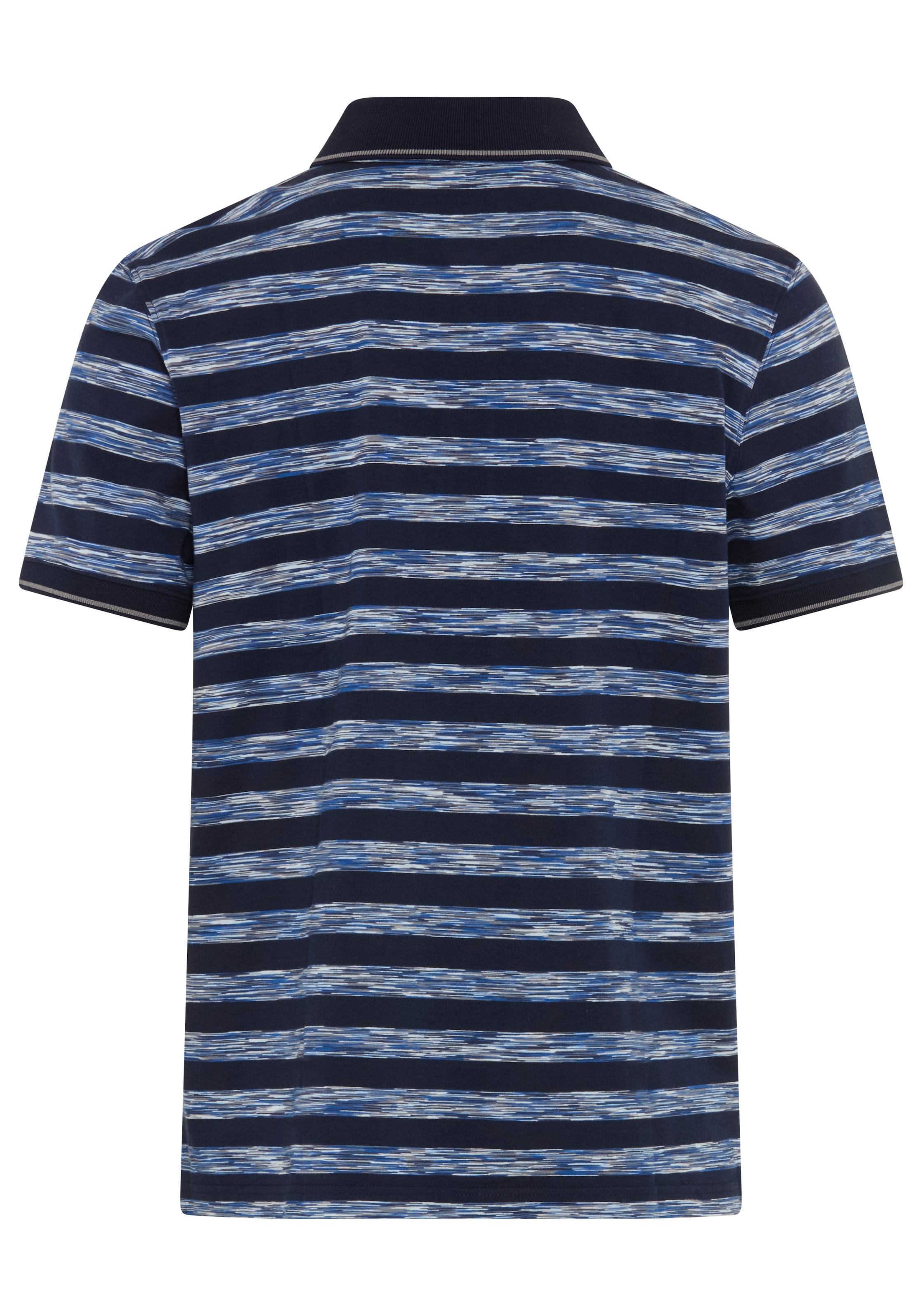 Man's World Poloshirt »Neue Kollektion!« normale Passform, Kurzarm, geringeltes Design, aus Single Jersey