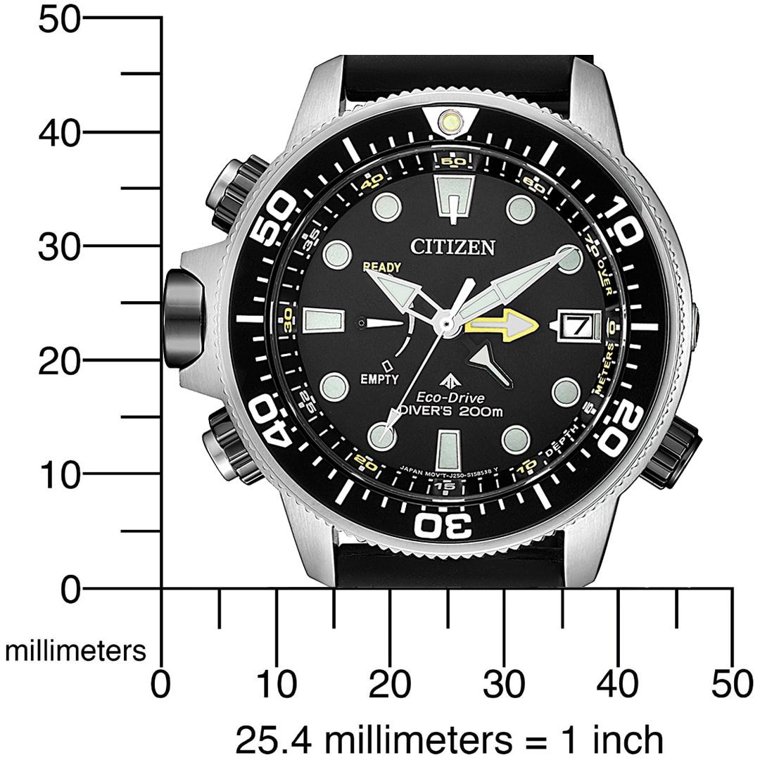Citizen Montre de plongée »Promaster Eco-Drive Aqualand 200m« Armbanduhr, Herrenuhr, Solar, bis 20 bar wasserdicht, Datum