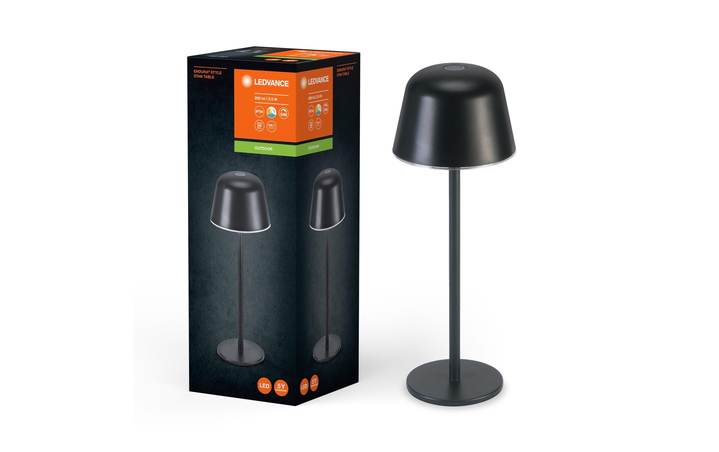 Image of LED Tischleuchte "CCT USB" Kaltweiss Neutralweiss Tageslichtweiss Warmweiss