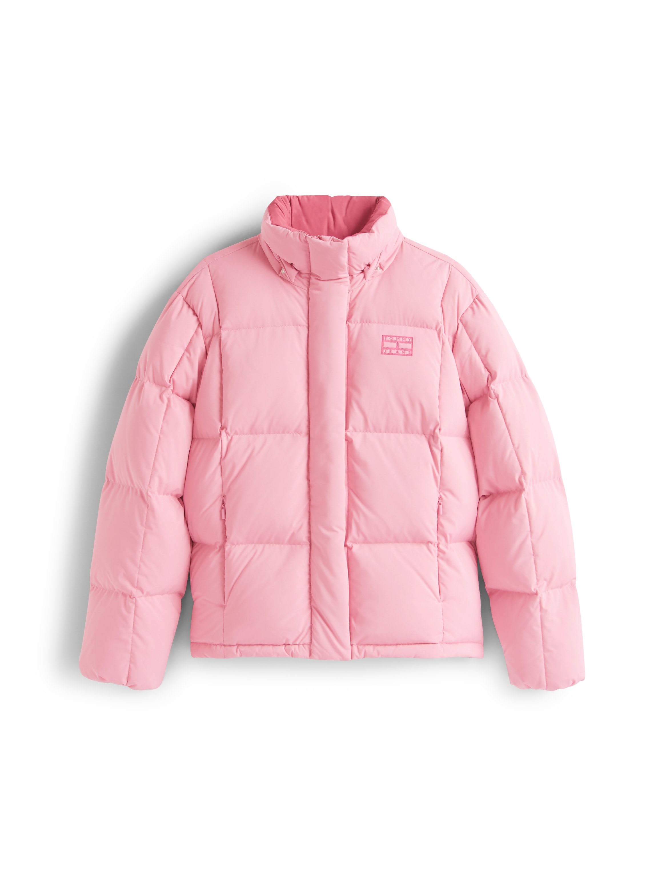 Tommy Jeans Steppjacke »TJW ALASKA GRID DOWN JACKET EXT« mit Kapuze
