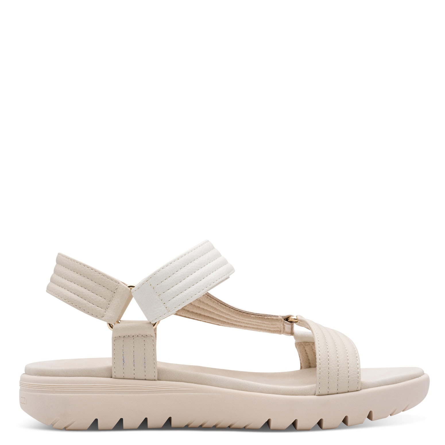 MARCO TOZZI Sandale à lanières  Plateforme, sandale avec fermetures Velcro réglables