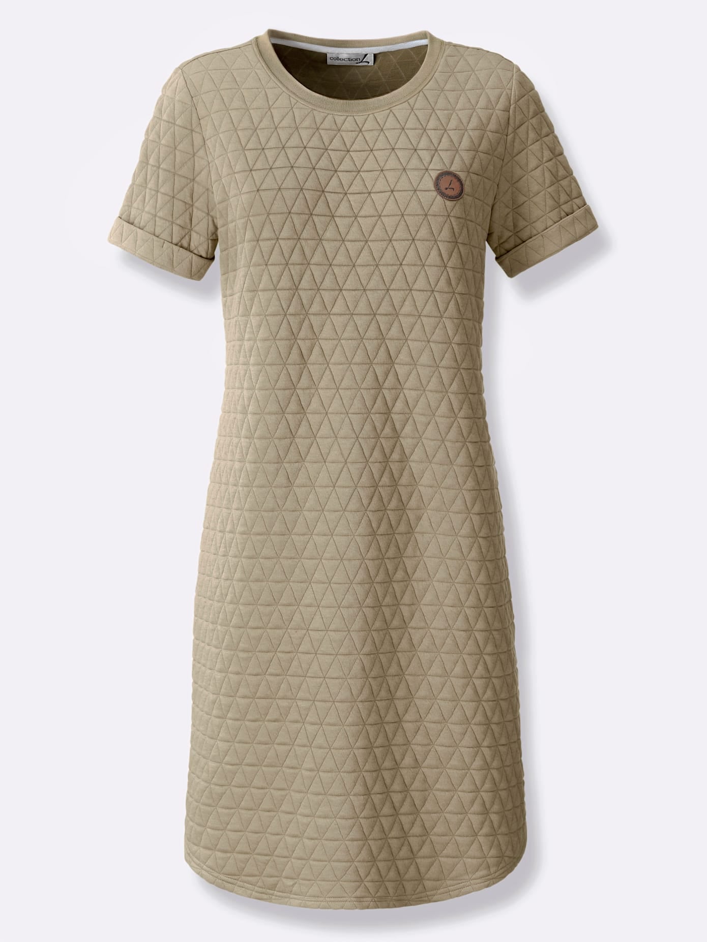 Casual Looks Robe t-shirt »Jacquard-Kleid«