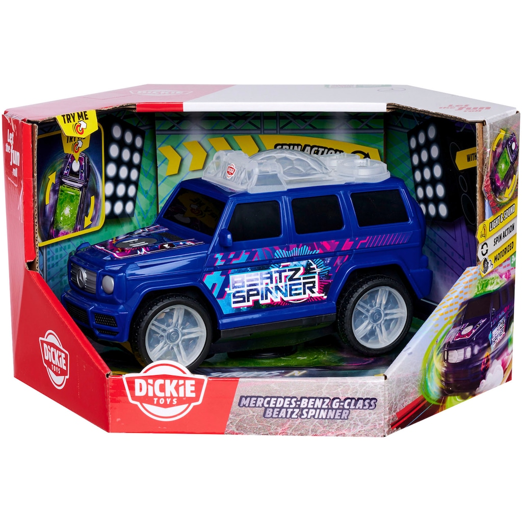 Dickie Toys Spielzeug-Auto »STREETS N BEATZ, Mercedes-Benz G-Class Beat Spinner«