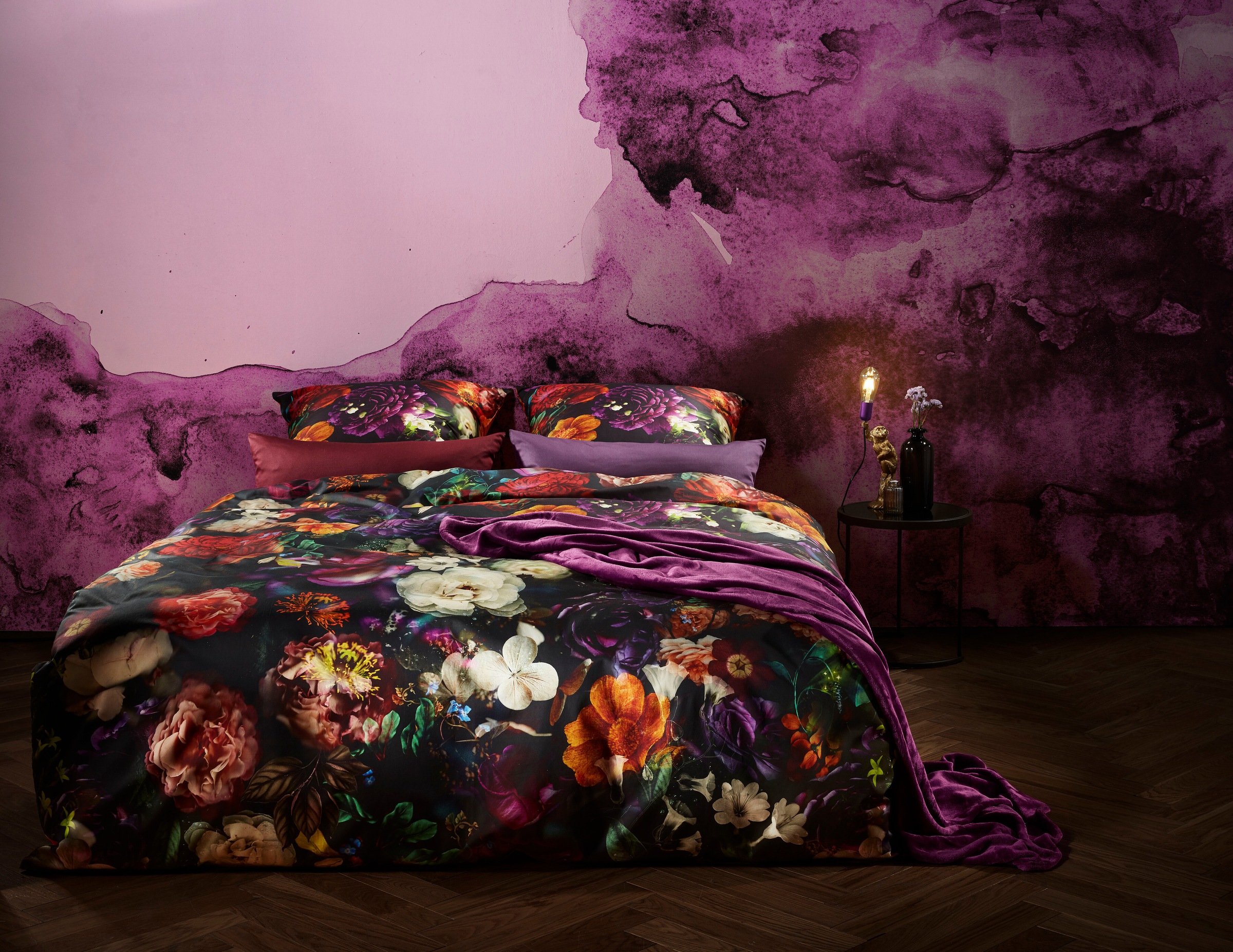 fleuresse Wendebettwäsche »Bed Art S 4376, Mako Satin«, Blumen