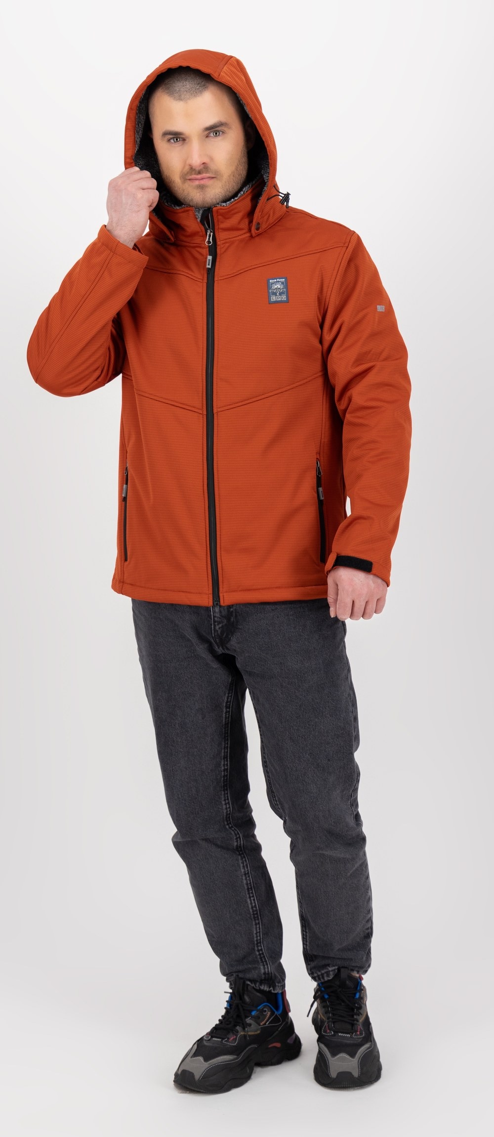 LPO Veste softshell »LARON 2 MN« avec capuche capuche amovible