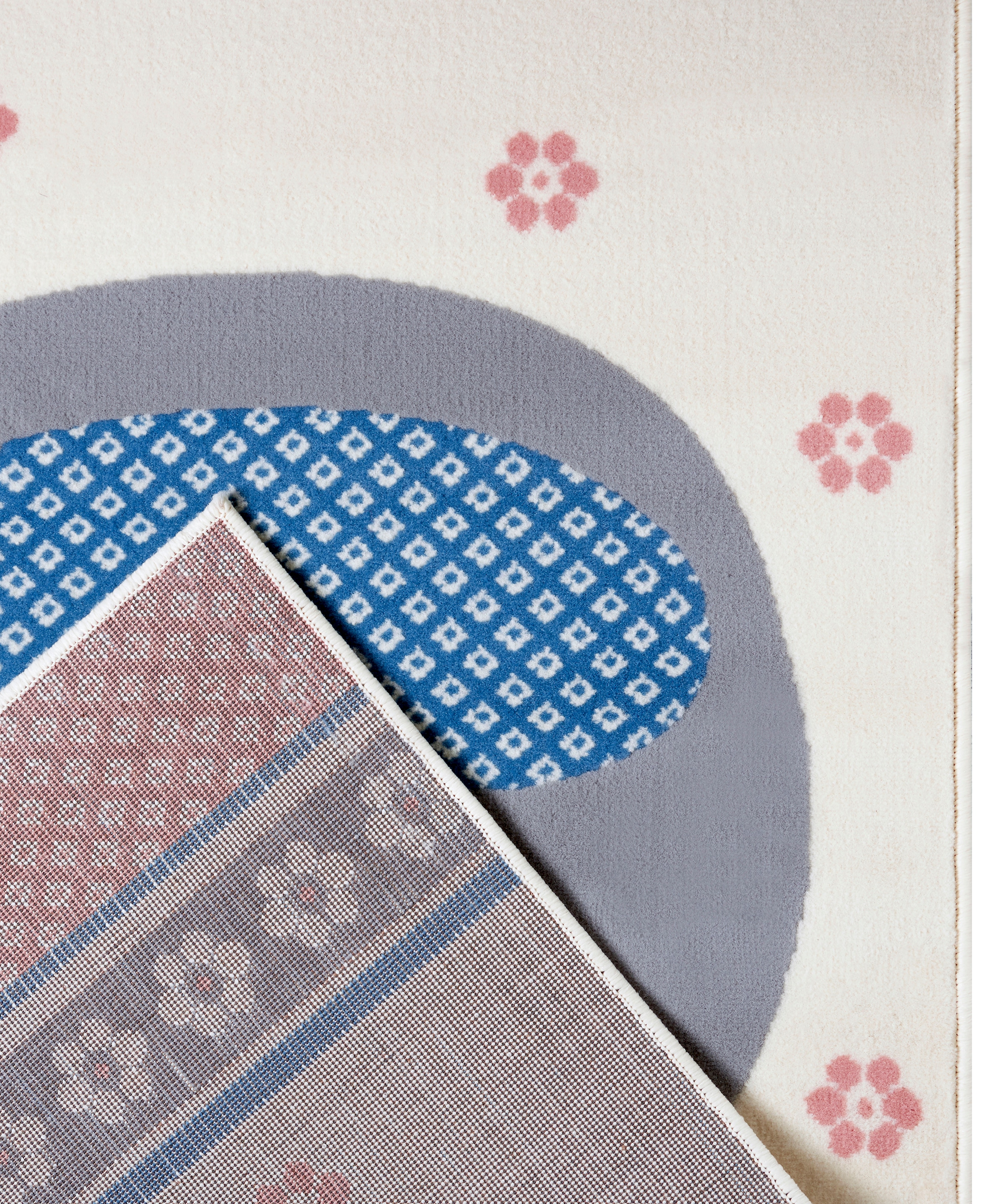 HANSE Home Kinderteppich »Happy Elefant«, rechteckig, 9 mm Höhe, Herz, Blume, Tiermotiv, Kurzflor,Strapazierfähig, Pflegeleicht, Robust