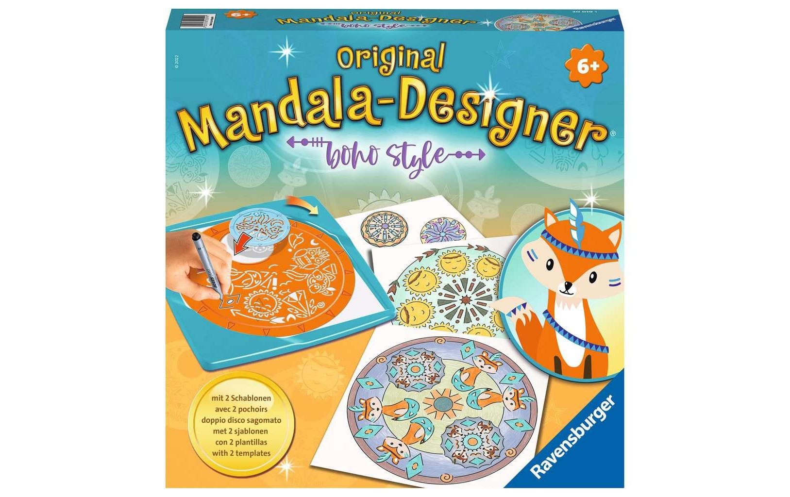 Malvorlage »Ravensburger Malset Mandala-Designer Boho Style«