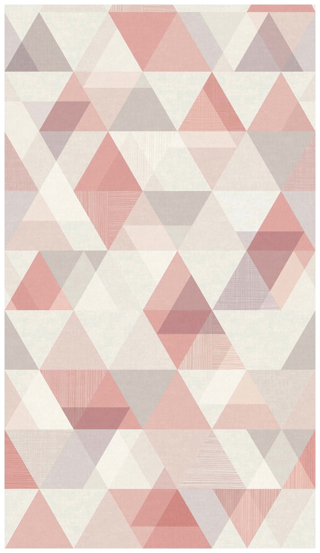 Image of Bodenmeister Fototapete »Dreiecke rosa beige« bei Ackermann Versand Schweiz