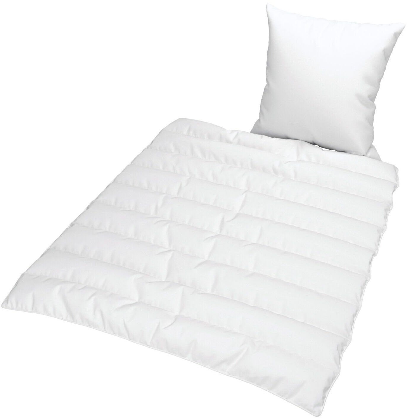 Jekatex 1100000002199 »Schlafkomfort fürs ganze Jahr!« ensemble de lit 2 ou 4 pièces 135x200/155x220+80x80/40x80cm