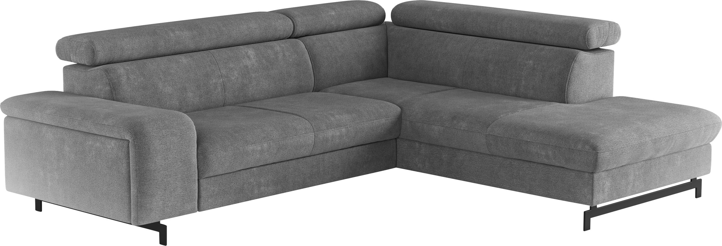 COTTA Ecksofa »Emma L-Form«, mit Kopfteilverstellung, wahlweise mit Bettfunktion & Bettkasten