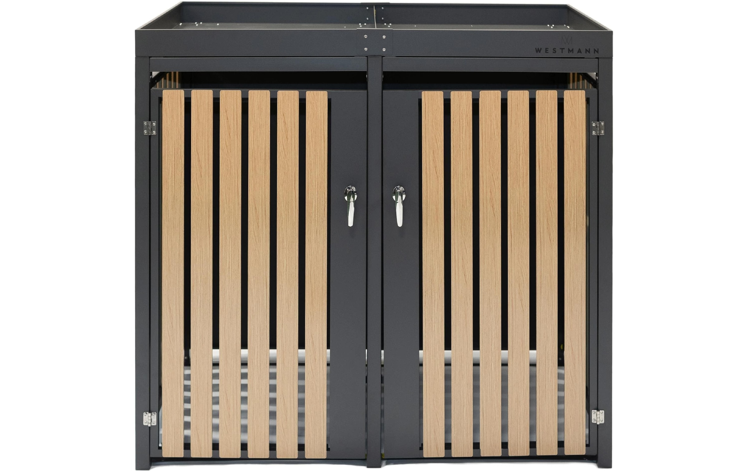 WESTMANN Gartenbox »WMHHWTC-62« für 2x240 l, BxTxH: 134x84x125 cm