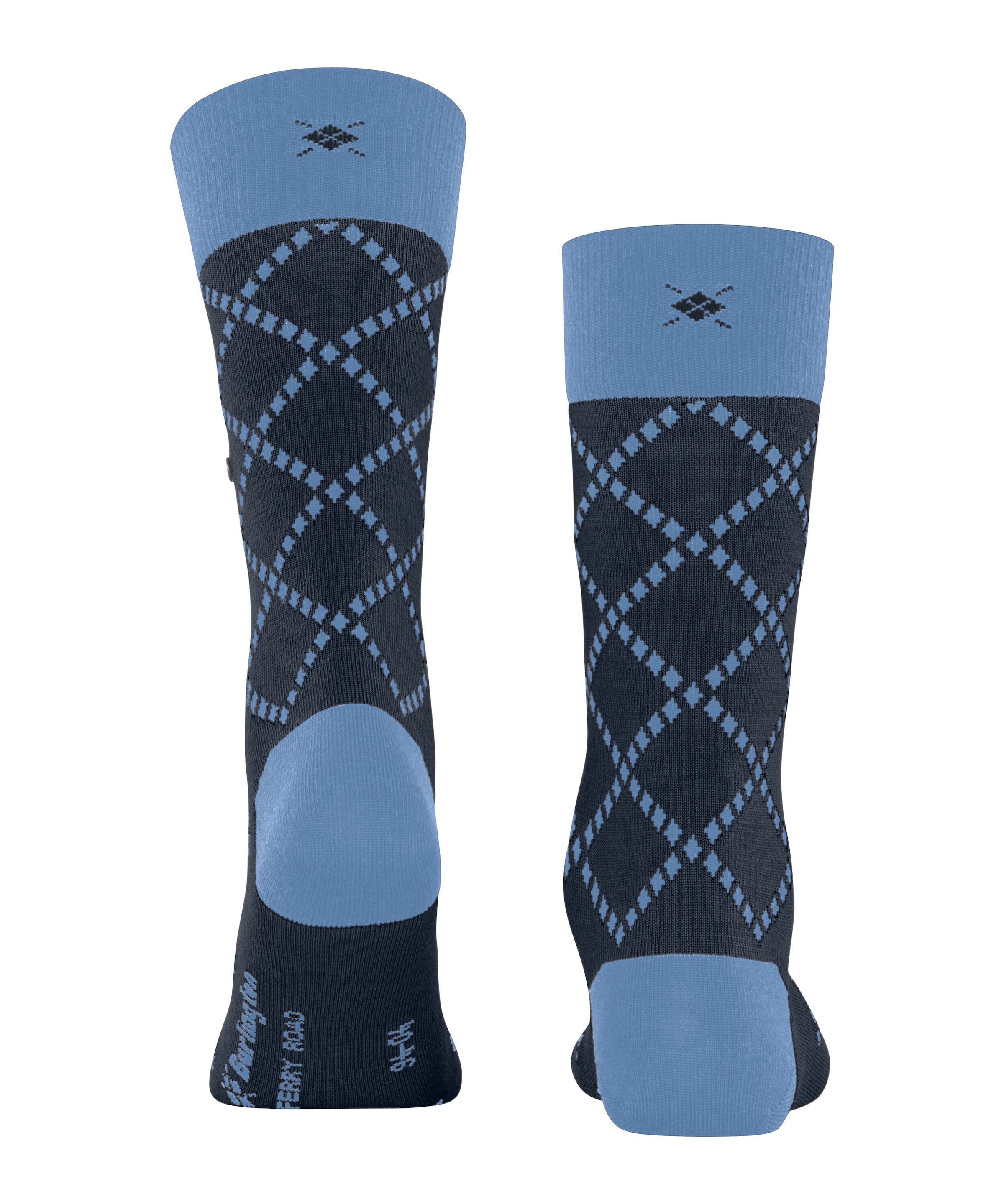 Burlington Chaussettes »Ferry Road« Taille unique 40-46, motif losanges, mélange laine chaud